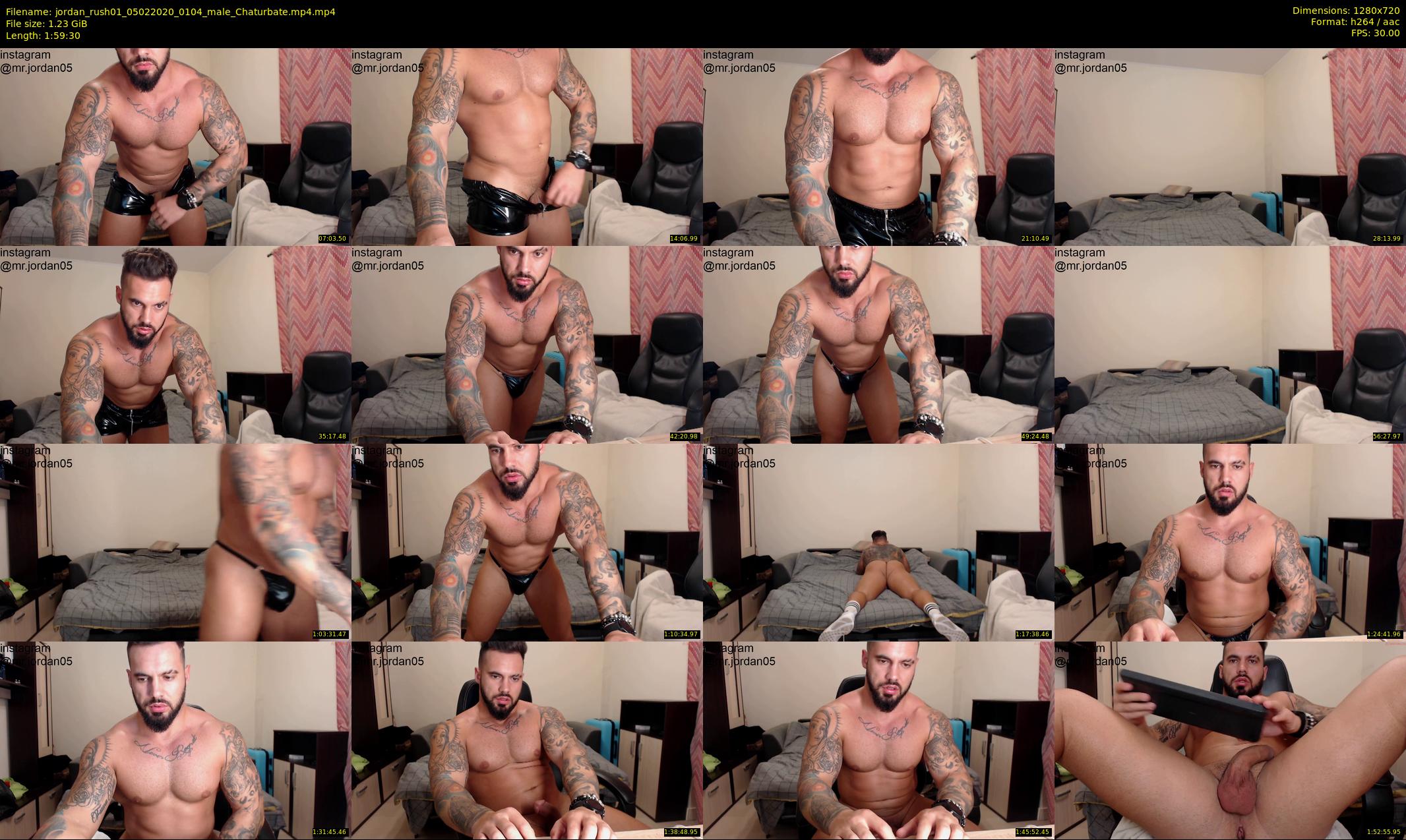 jordan_rush01 — 120 minute Chaturbate male cam show recording, 720p, Feb 5, 2020