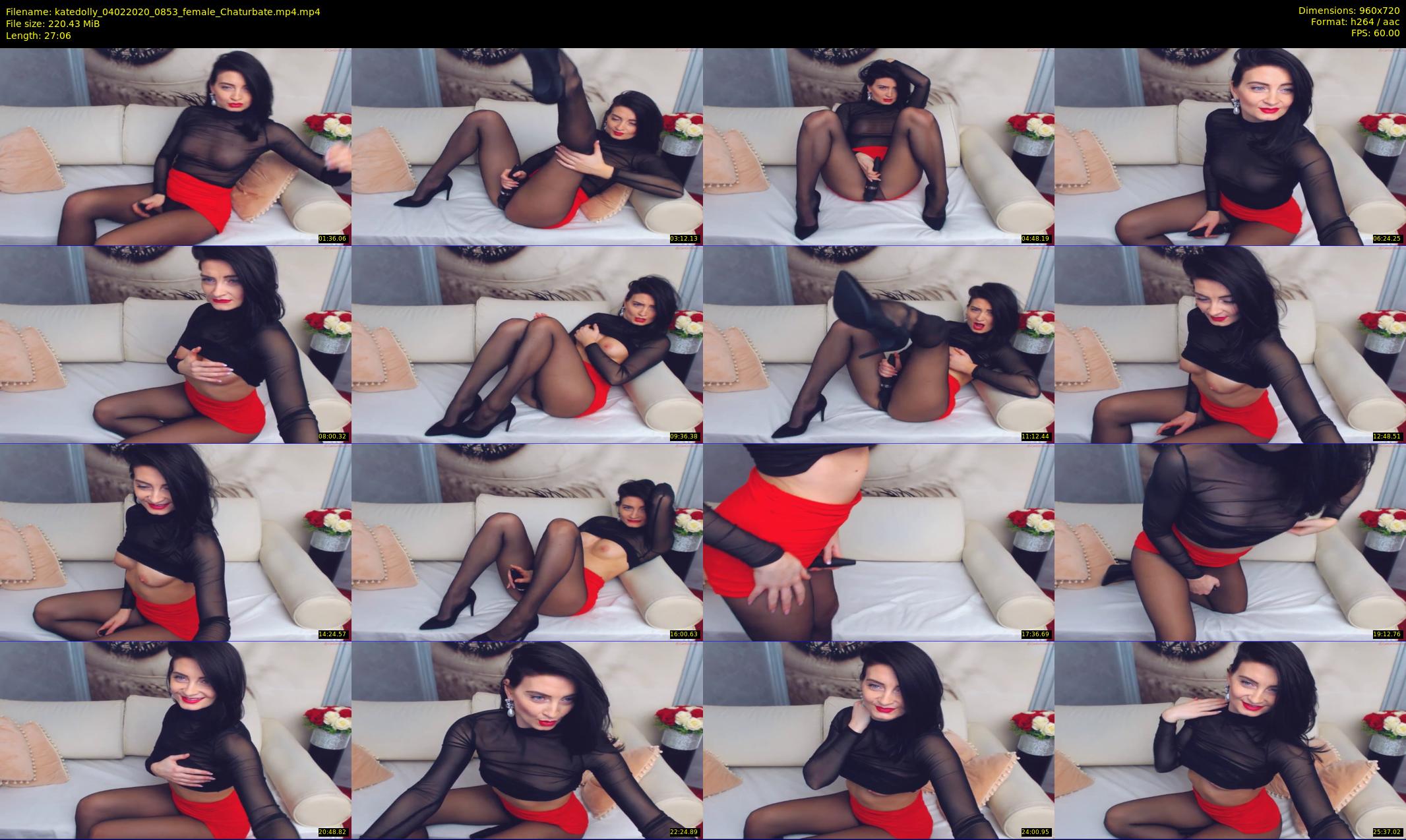 katedolly — 28 minute Chaturbate female cam show recording, 720p, Feb 4, 2020