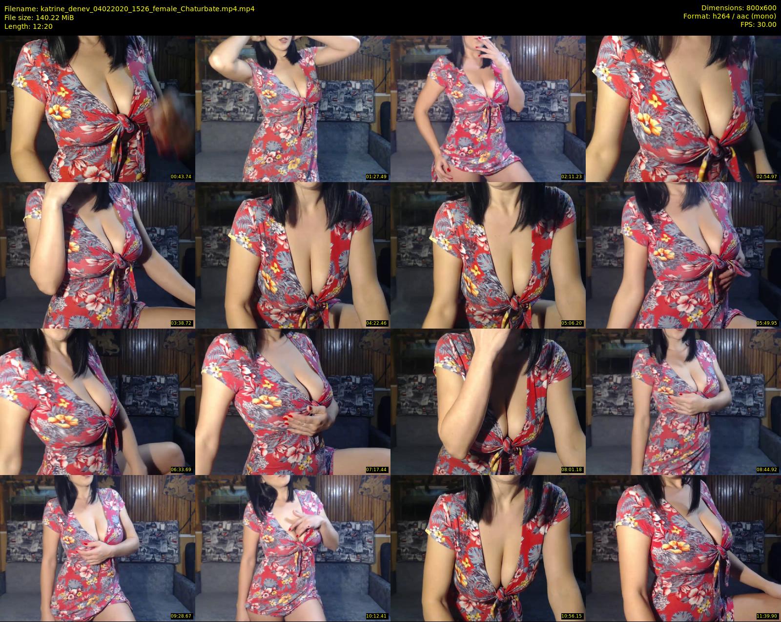 katrine_denev — 13 minute Chaturbate female cam show recording, 480p, Feb 4, 2020