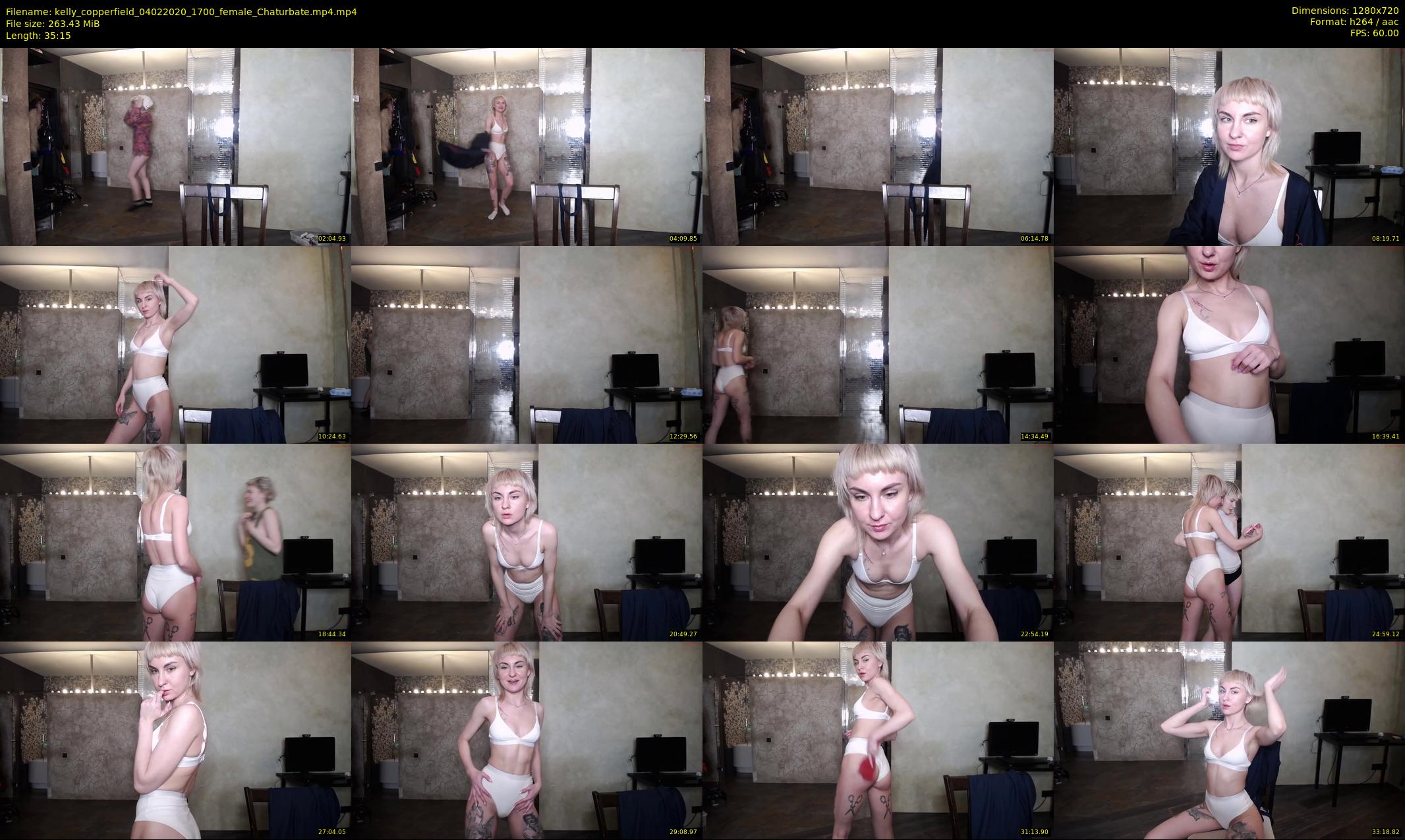 kelly_copperfield — 36 minute Chaturbate female cam show recording, 720p, Feb 4, 2020