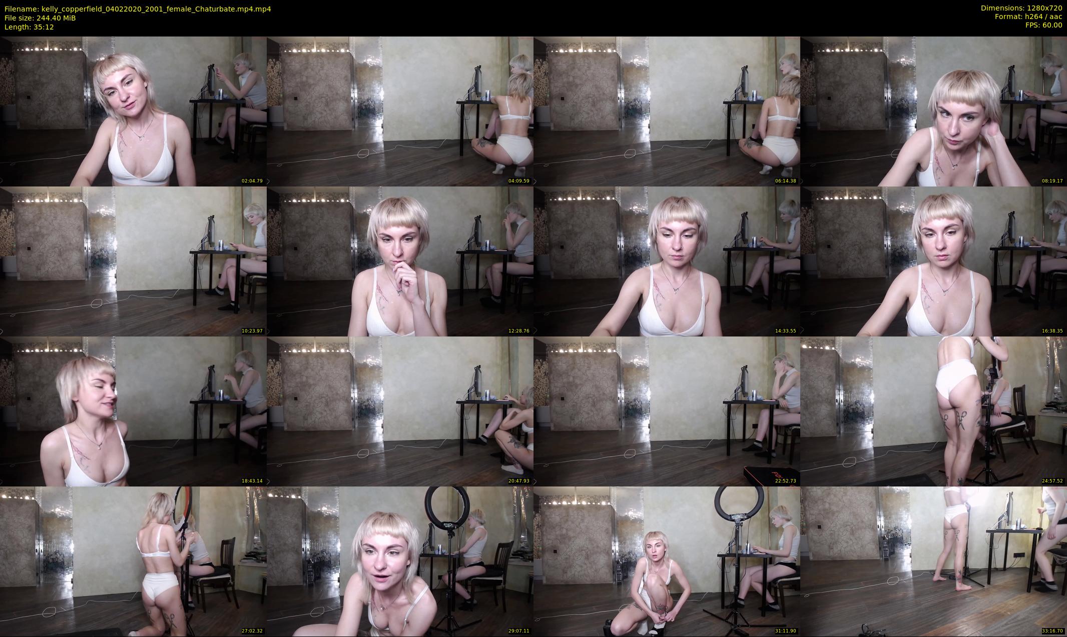kelly_copperfield — 36 minute Chaturbate female cam show recording, 720p, Feb 4, 2020