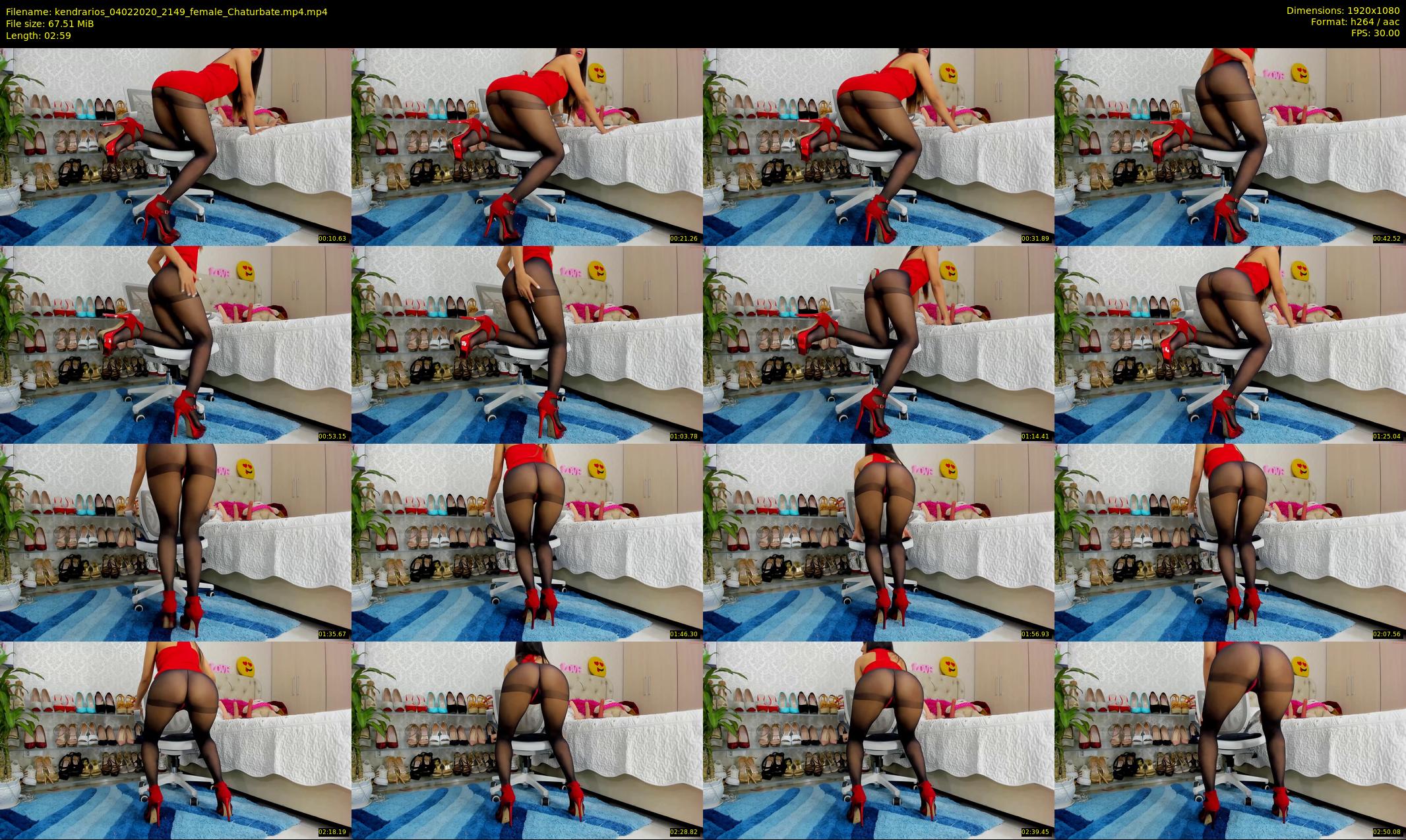 kendrarios — 3 minute Chaturbate female cam show recording, 1080p, Feb 4, 2020