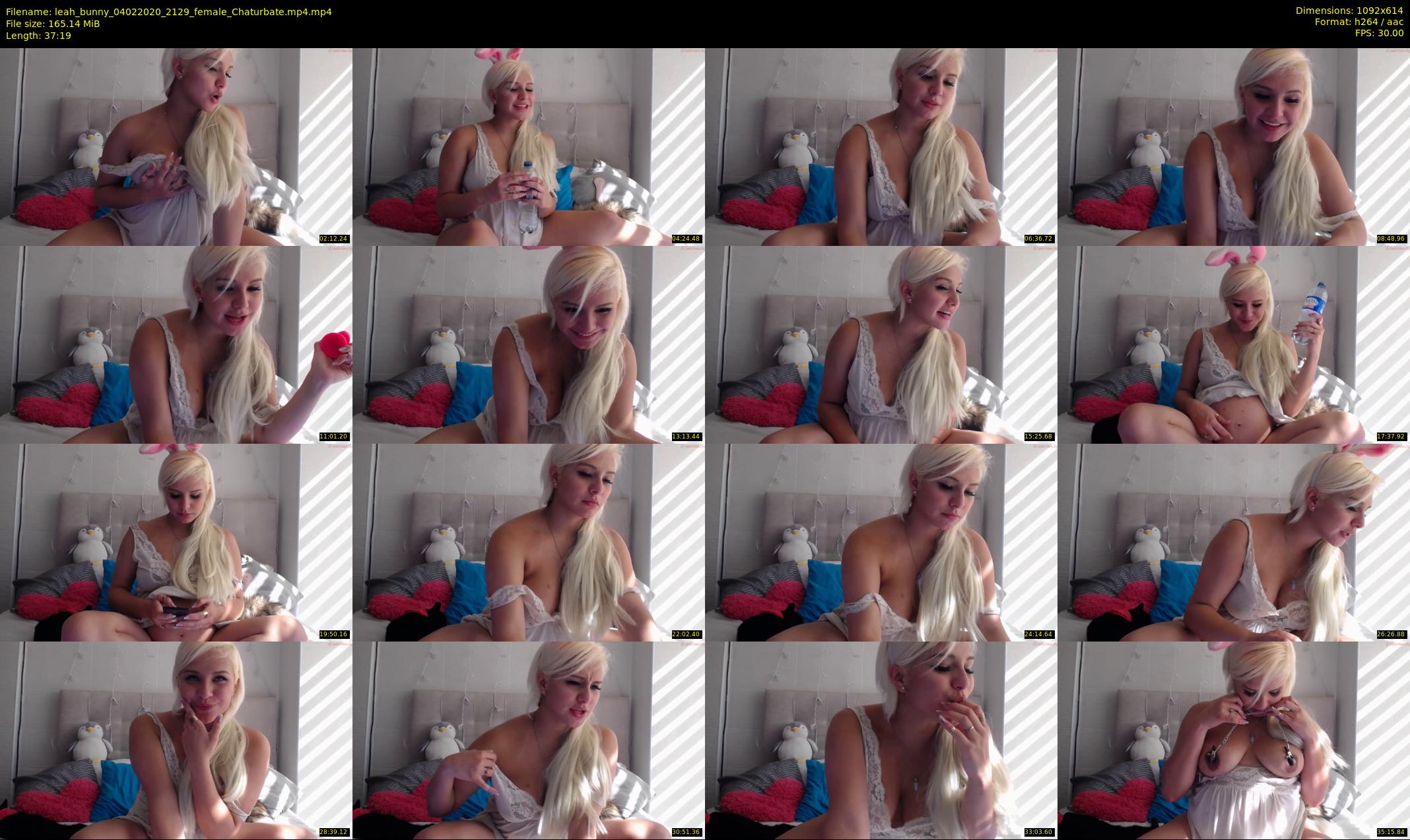 leah_bunny — 38 minute Chaturbate female cam show recording, 480p, Feb 4, 2020
