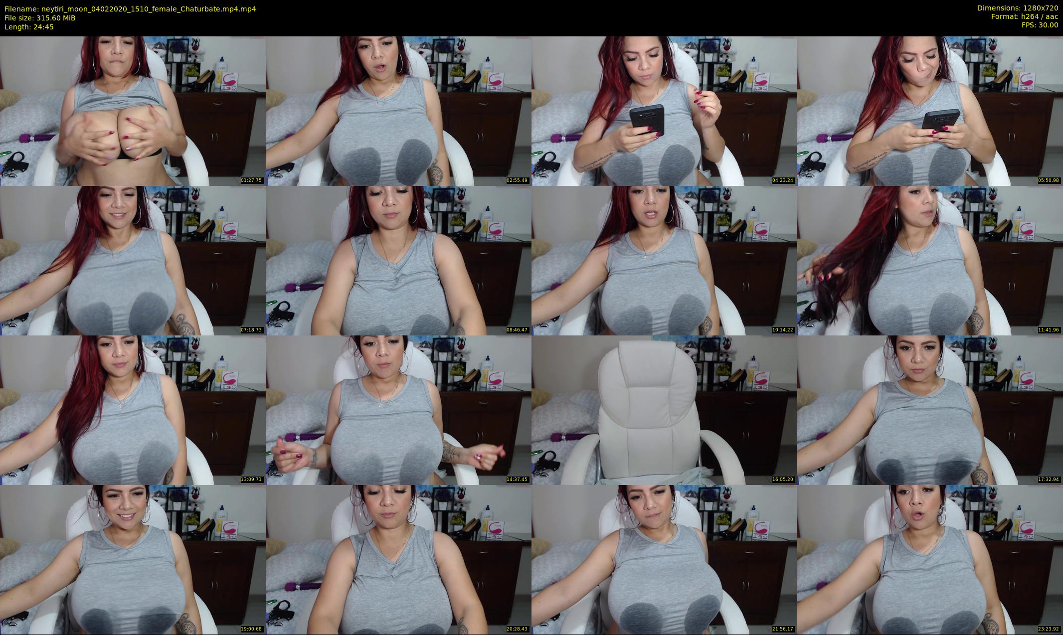 neytiri_moon — 25 minute Chaturbate female cam show recording, 720p, Feb 4, 2020