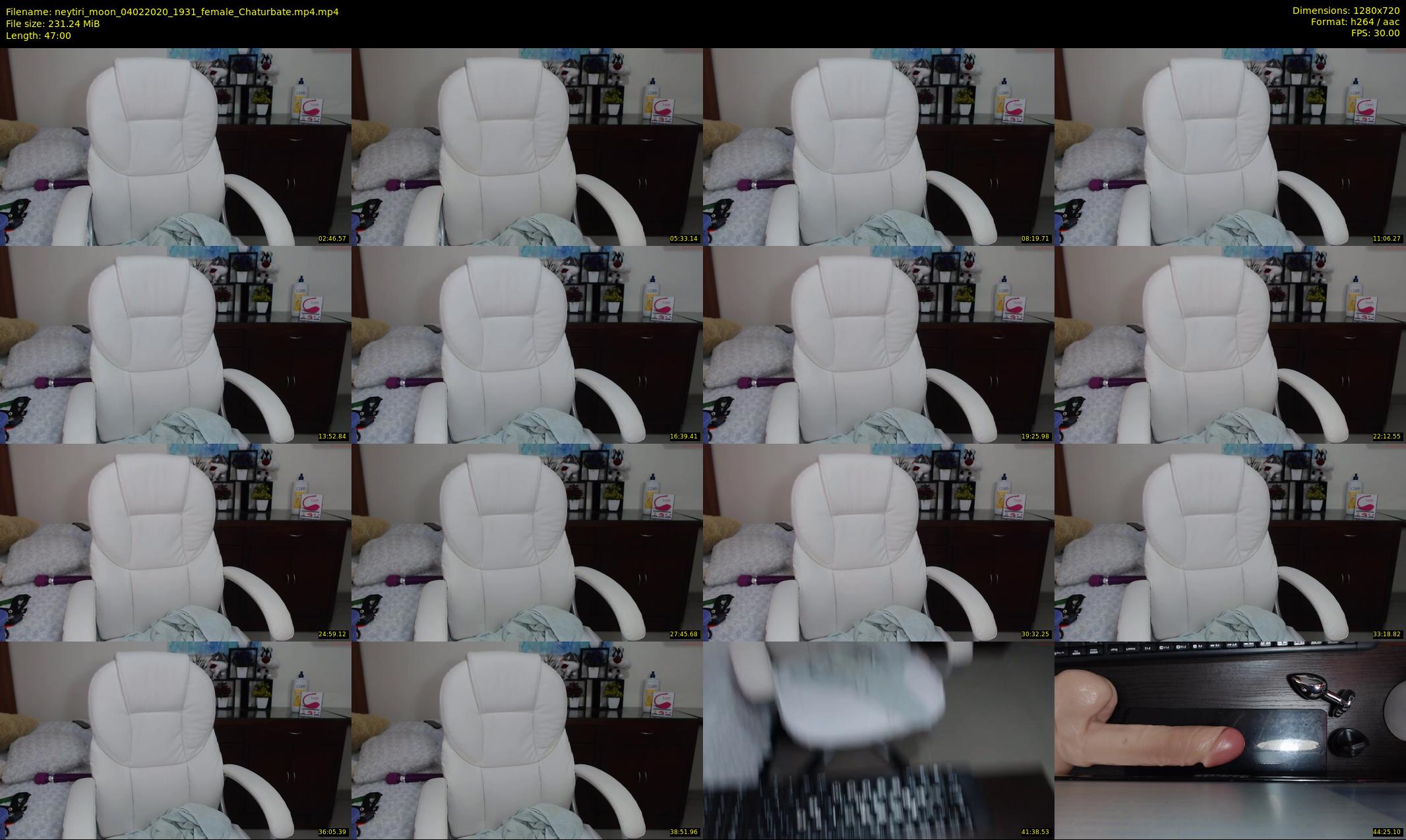 neytiri_moon — 47 minute Chaturbate female cam show recording, 720p, Feb 4, 2020