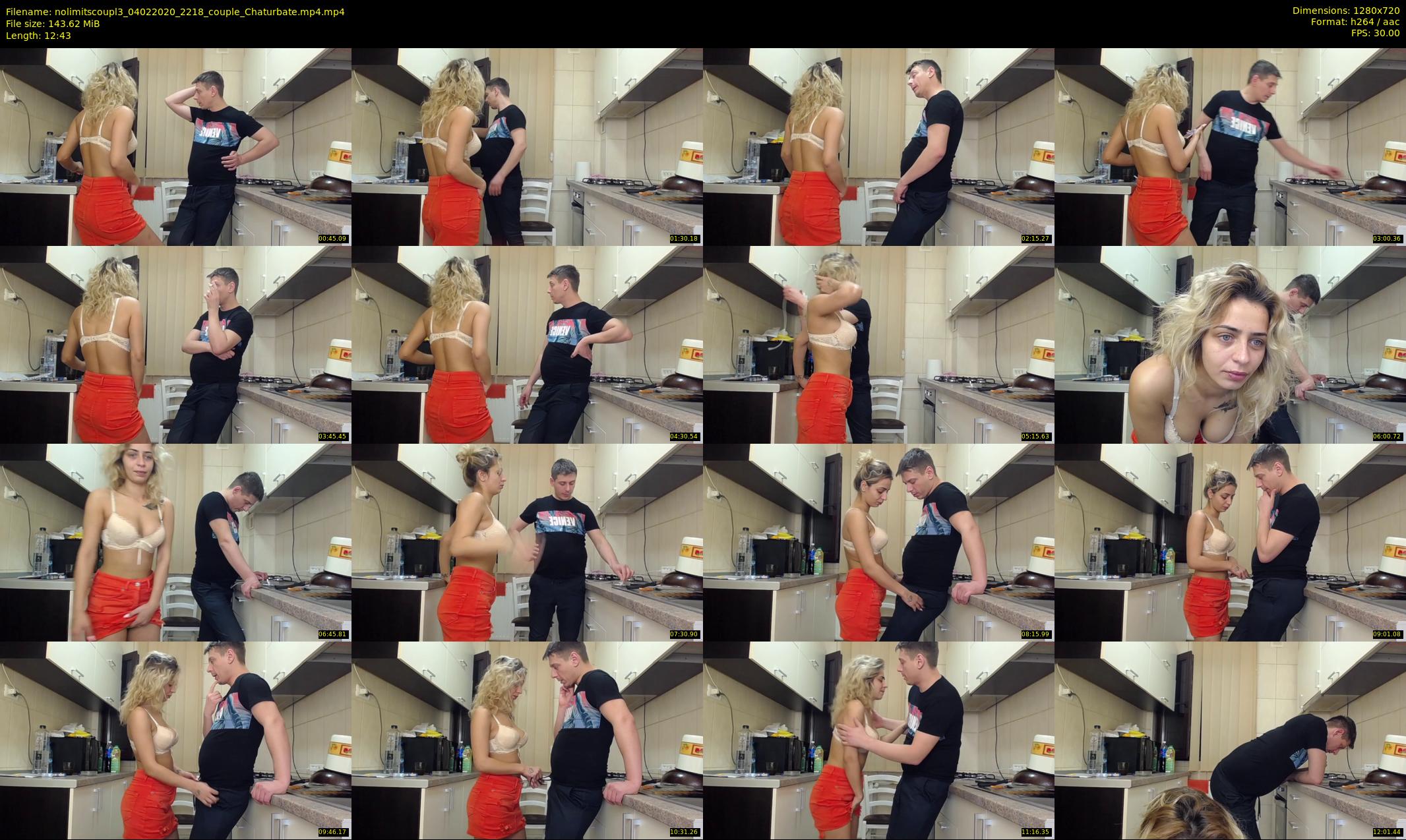 nolimitscoupl3 — 13 minute Chaturbate couple cam show recording, 720p, Feb 4, 2020