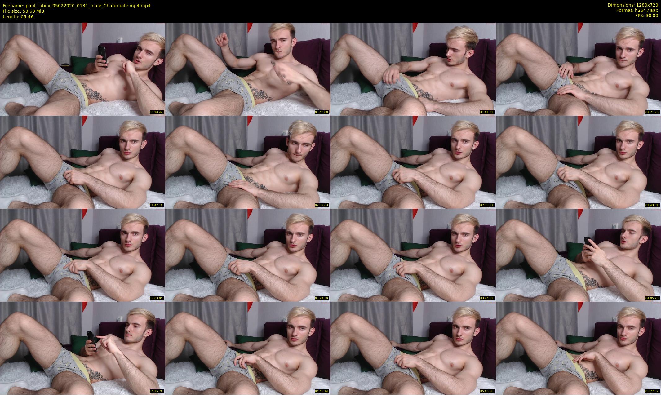 paul_rubini — 6 minute Chaturbate male cam show recording, 720p, Feb 5, 2020