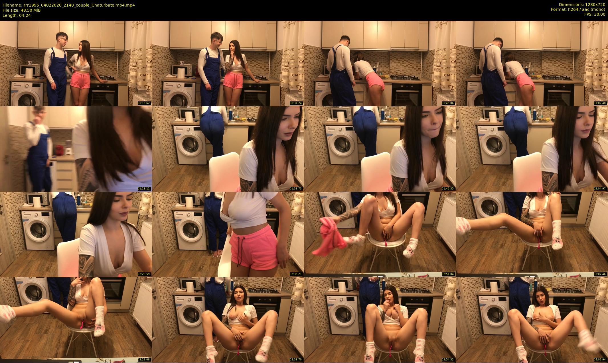 rrr1995 — 5 minute Chaturbate couple cam show recording, 720p, Feb 4, 2020