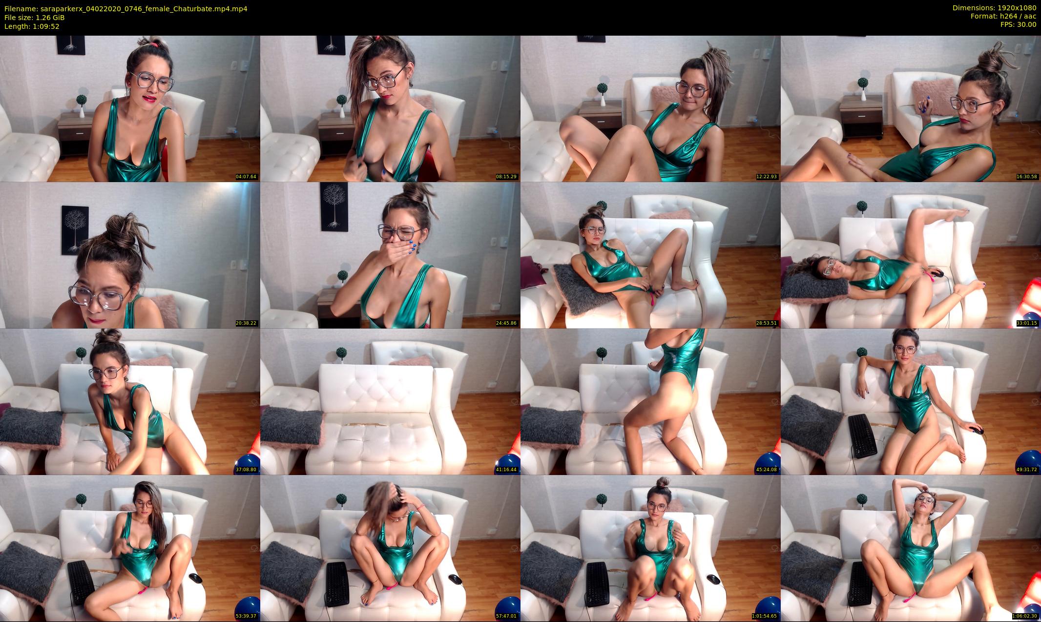 saraparkerx — 70 minute Chaturbate female cam show recording, 1080p, Feb 4, 2020