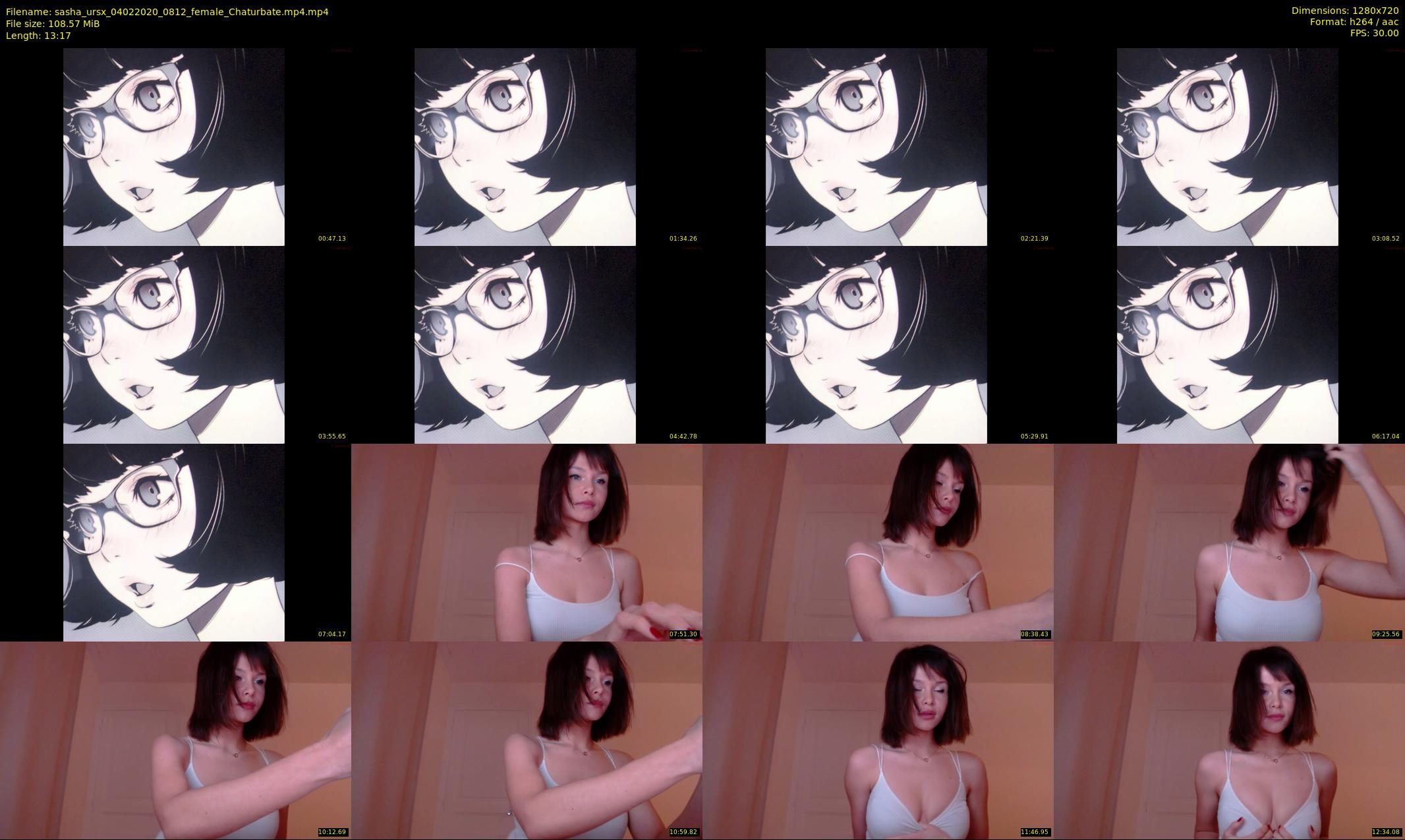 sasha_ursx — 14 minute Chaturbate female cam show recording, 720p, Feb 4, 2020