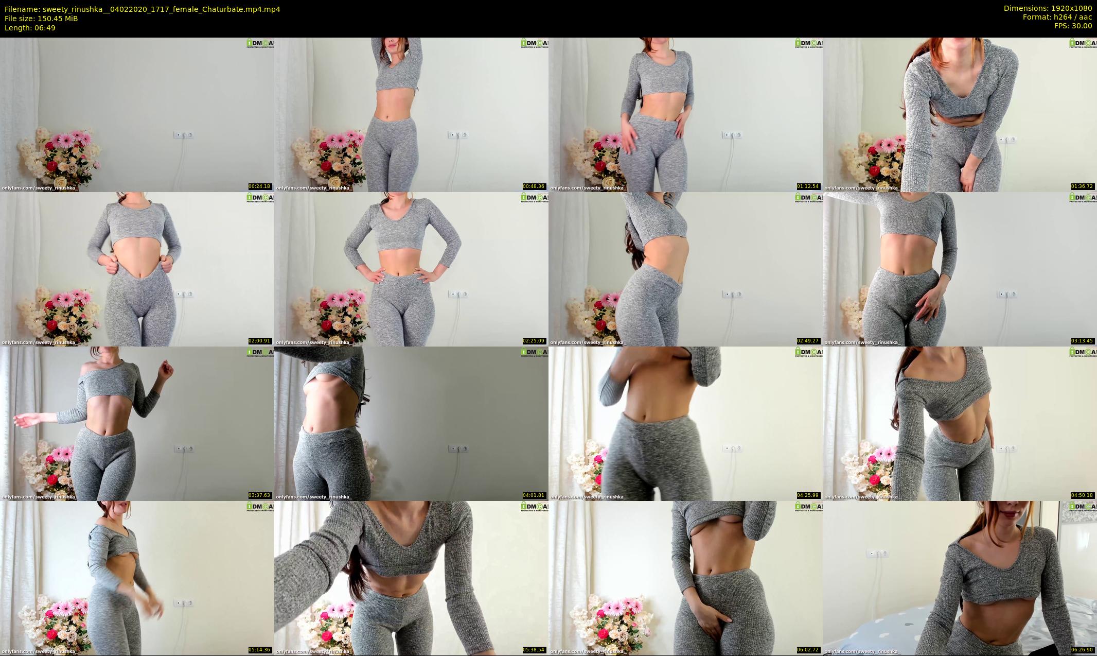 sweety_rinushka_ — 7 minute Chaturbate female cam show recording, 1080p, Feb 4, 2020
