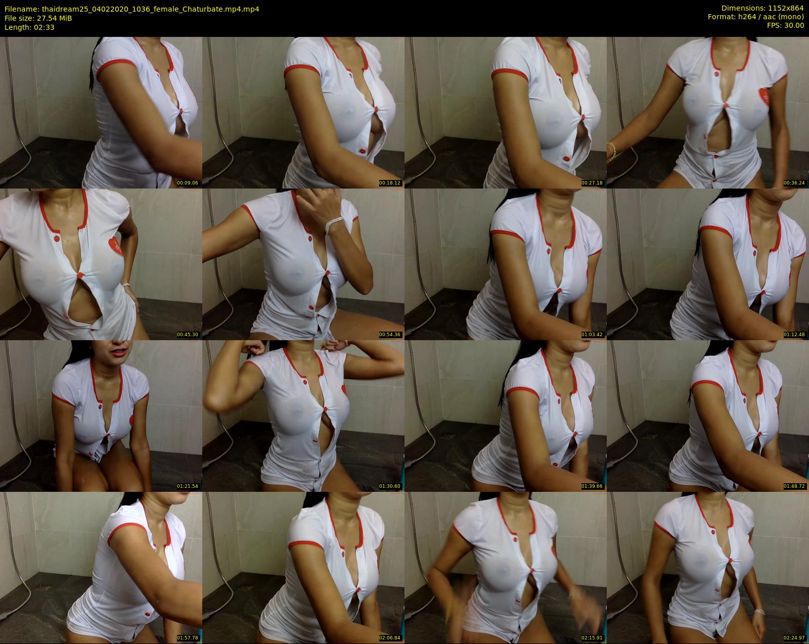 thaidream25 — 3 minute Chaturbate female cam show recording, 720p, Feb 4, 2020