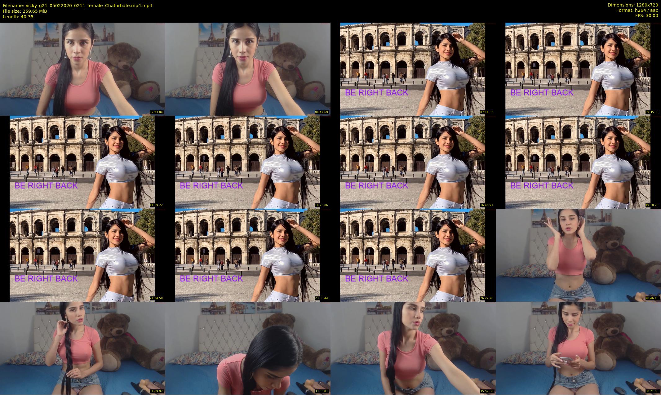 vicky_g21 — 41 minute Chaturbate female cam show recording, 720p, Feb 5, 2020