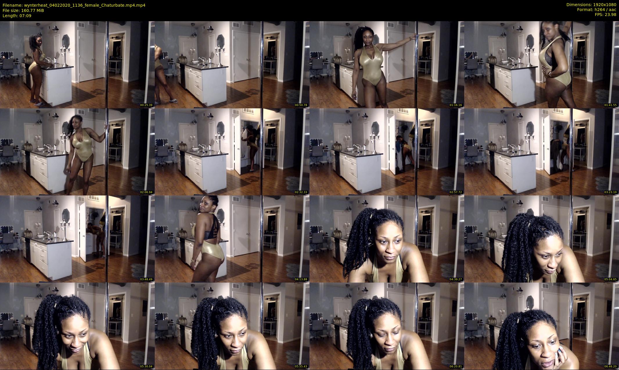 wynterheat — 8 minute Chaturbate female cam show recording, 1080p, Feb 4, 2020