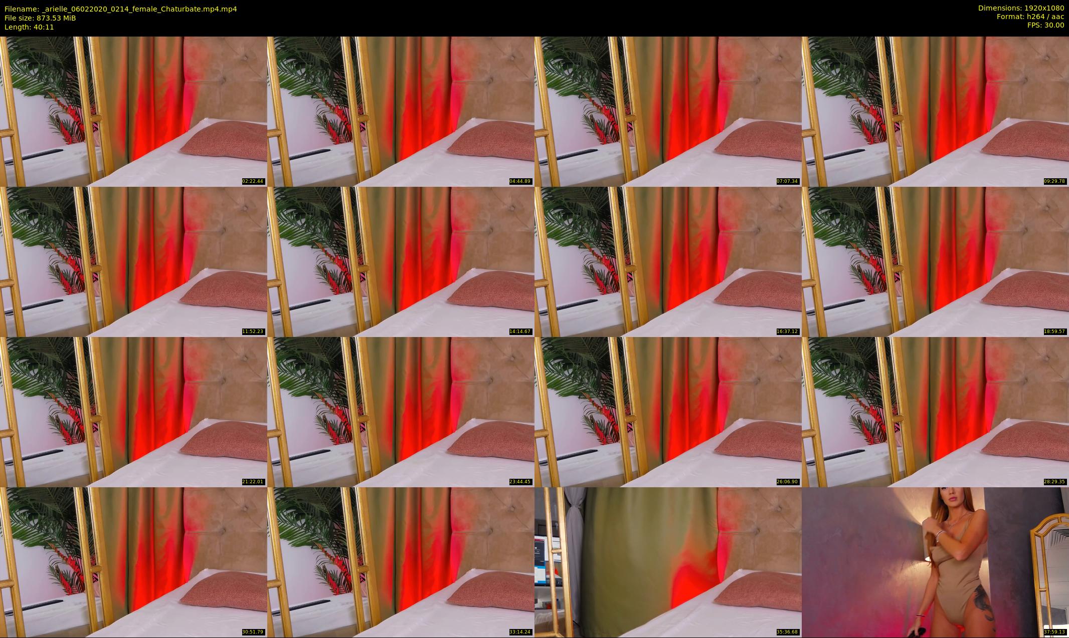_arielle — 41 minute Chaturbate female cam show recording, 1080p, Feb 6, 2020