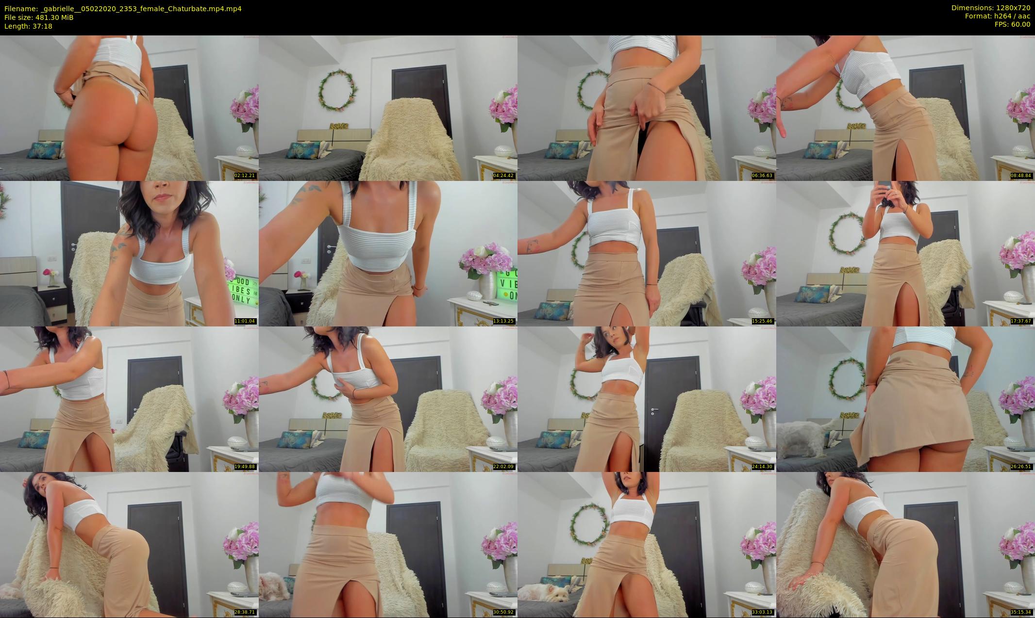 _gabrielle_ — 38 minute Chaturbate female cam show recording, 720p, Feb 5, 2020