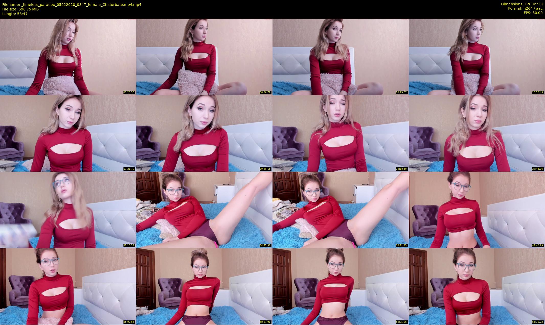 _timeless_paradox — 59 minute Chaturbate female cam show recording, 720p, Feb 5, 2020