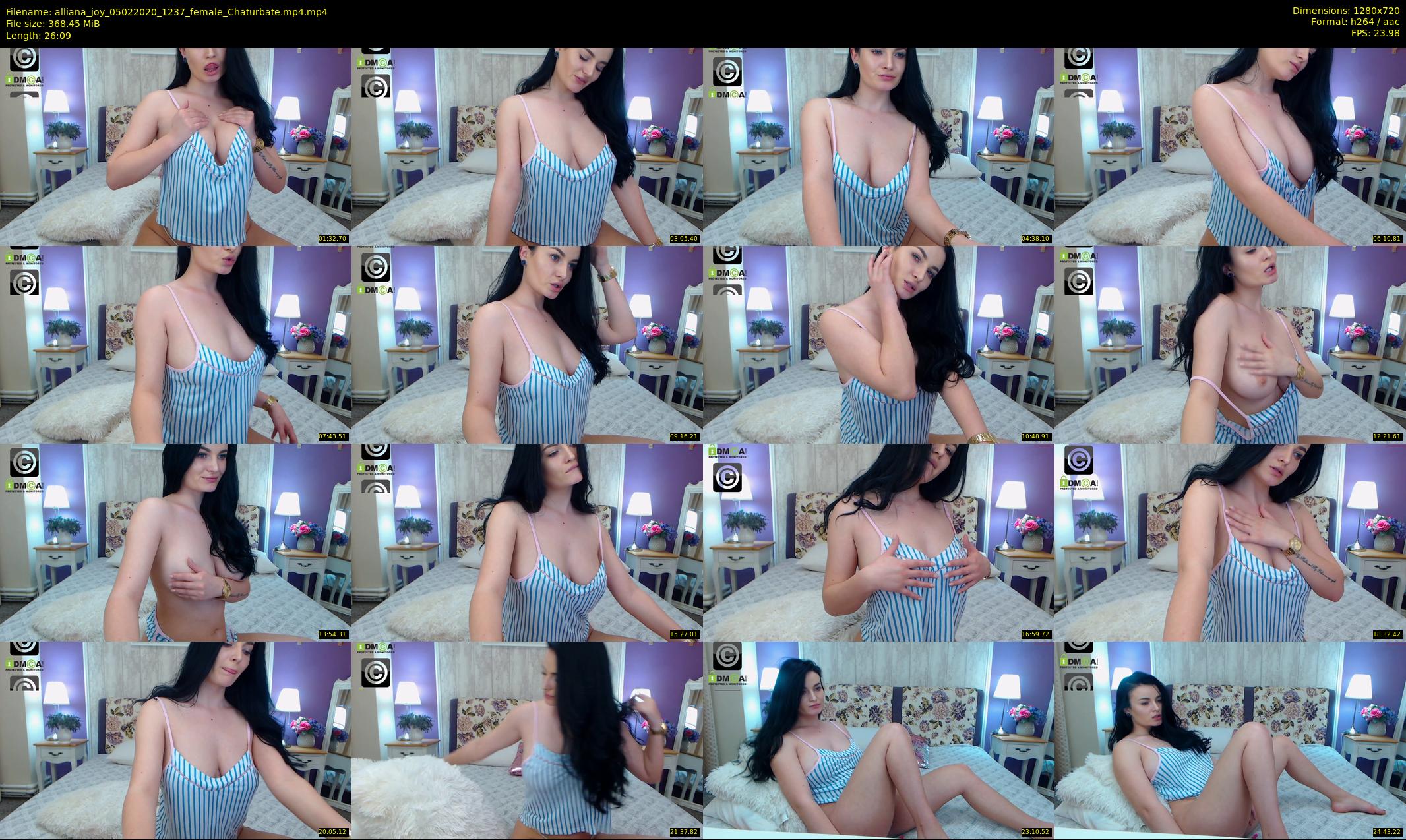 alliana_joy — 27 minute Chaturbate female cam show recording, 720p, Feb 5, 2020