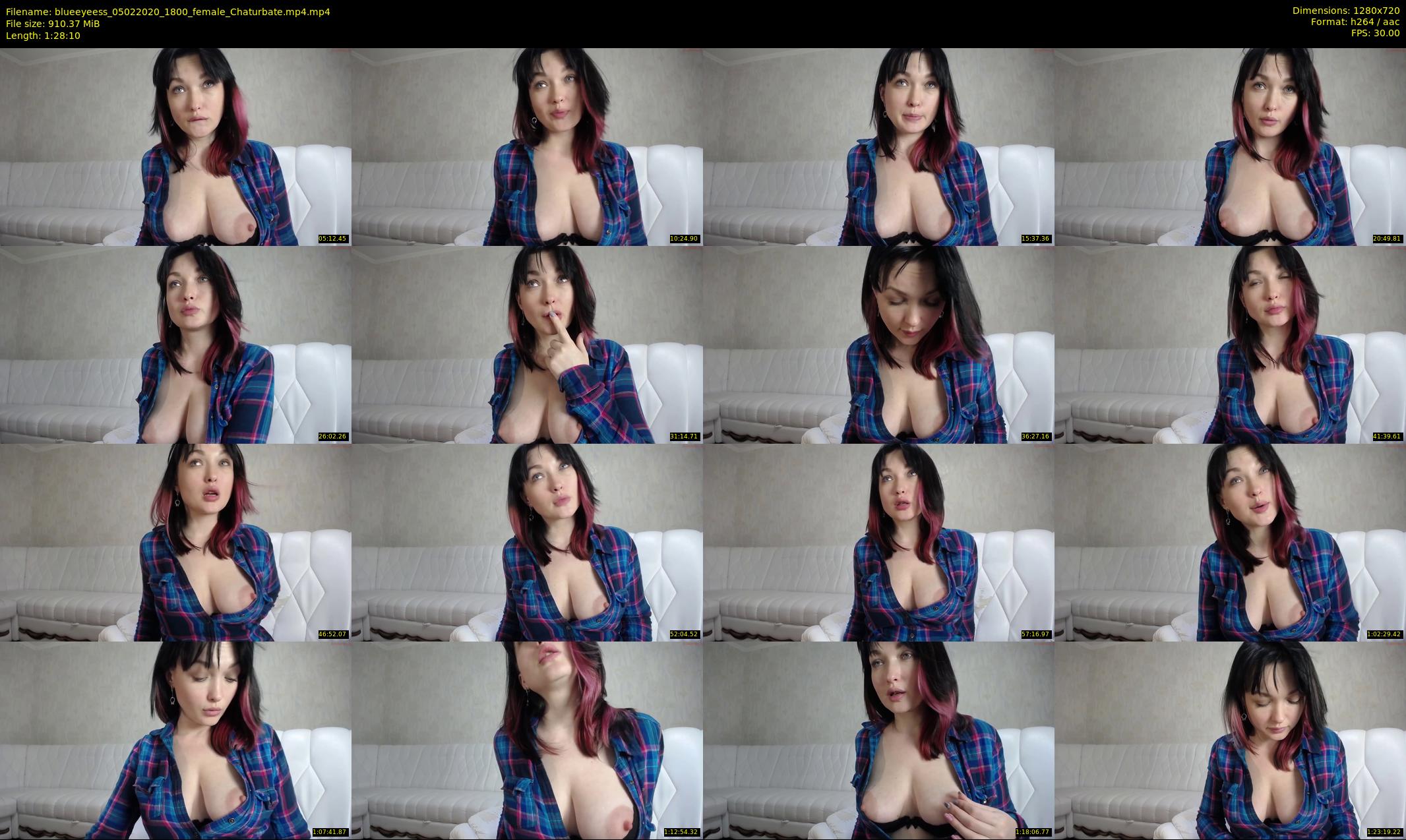 blueeyeess — 89 minute Chaturbate female cam show recording, 720p, Feb 5, 2020