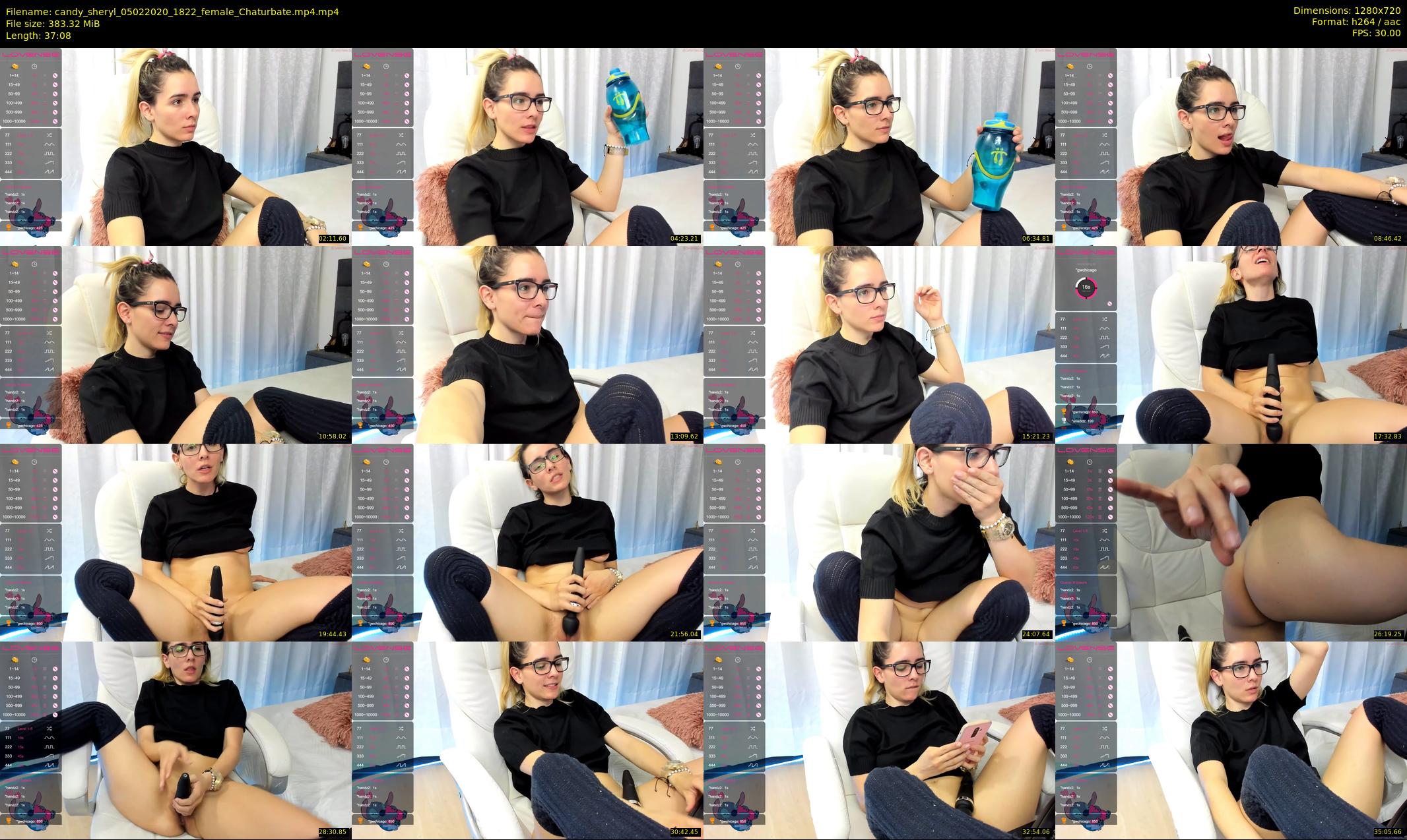 candy_sheryl — 38 minute Chaturbate female cam show recording, 720p, Feb 5, 2020