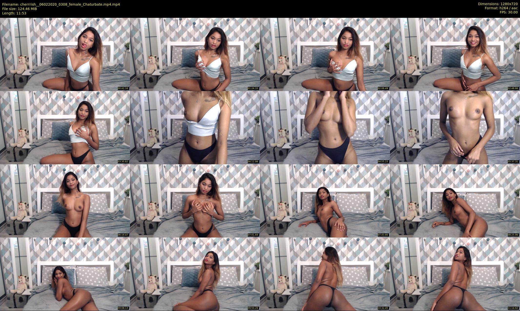 cherrrish_ — 12 minute Chaturbate female cam show recording, 720p, Feb 6, 2020