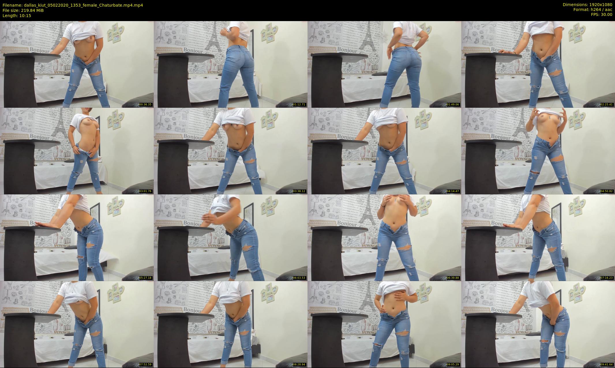 dallas_kiut — 11 minute Chaturbate female cam show recording, 1080p, Feb 5, 2020
