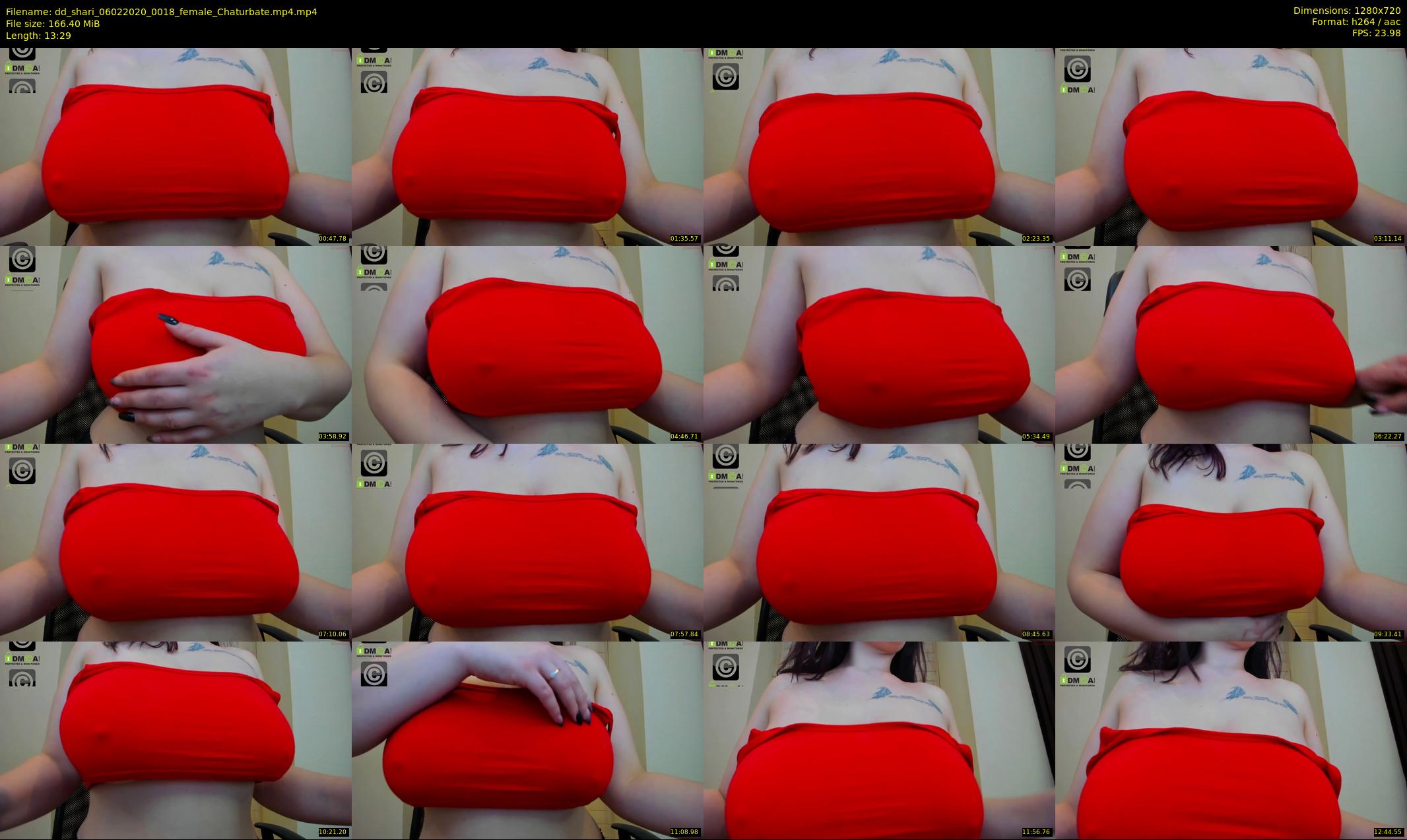 dd_shari — 14 minute Chaturbate female cam show recording, 720p, Feb 6, 2020