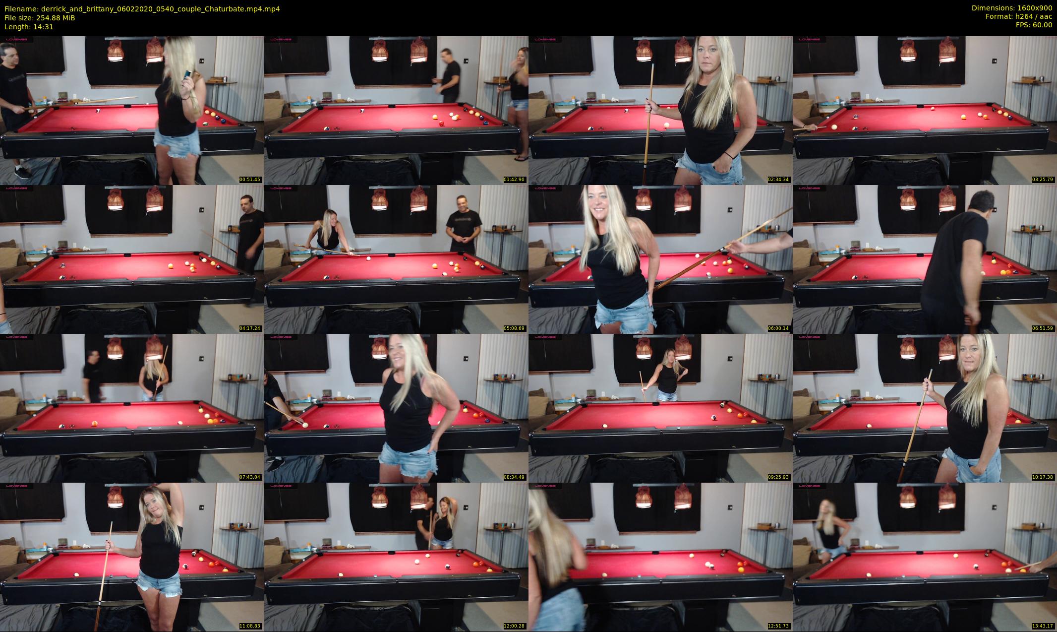 derrick_and_brittany — 15 minute Chaturbate couple cam show recording, 720p, Feb 6, 2020