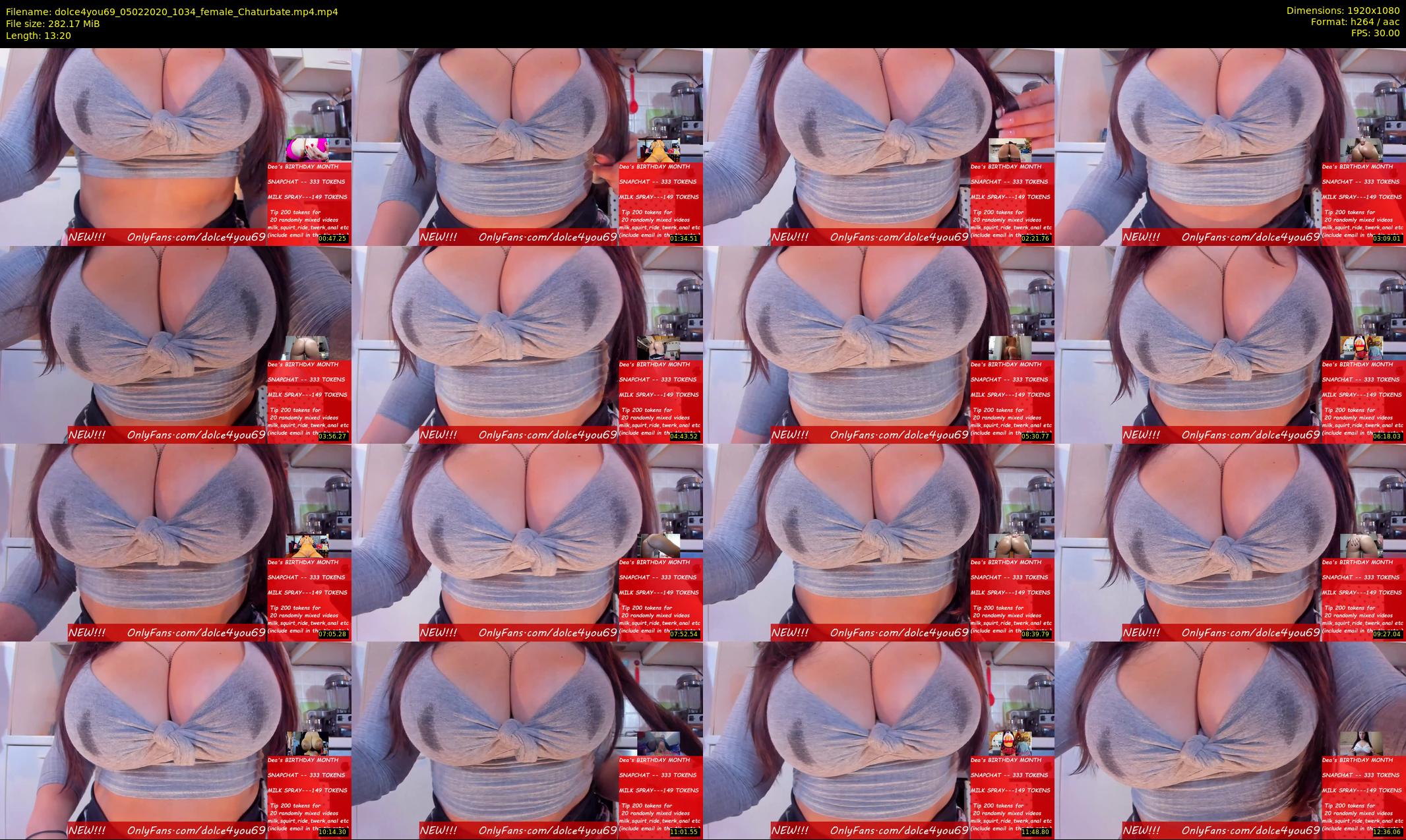 dolce4you69 — 14 minute Chaturbate female cam show recording, 1080p, Feb 5, 2020