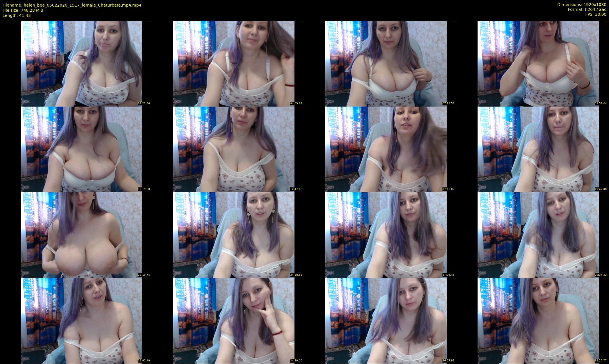 helen_bee — 42 minute Chaturbate female cam show recording, 1080p, Feb 5, 2020