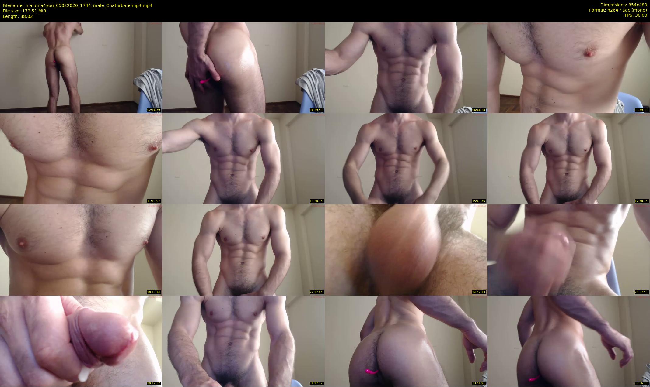 maluma4you — 39 minute Chaturbate male cam show recording, 480p, Feb 5, 2020