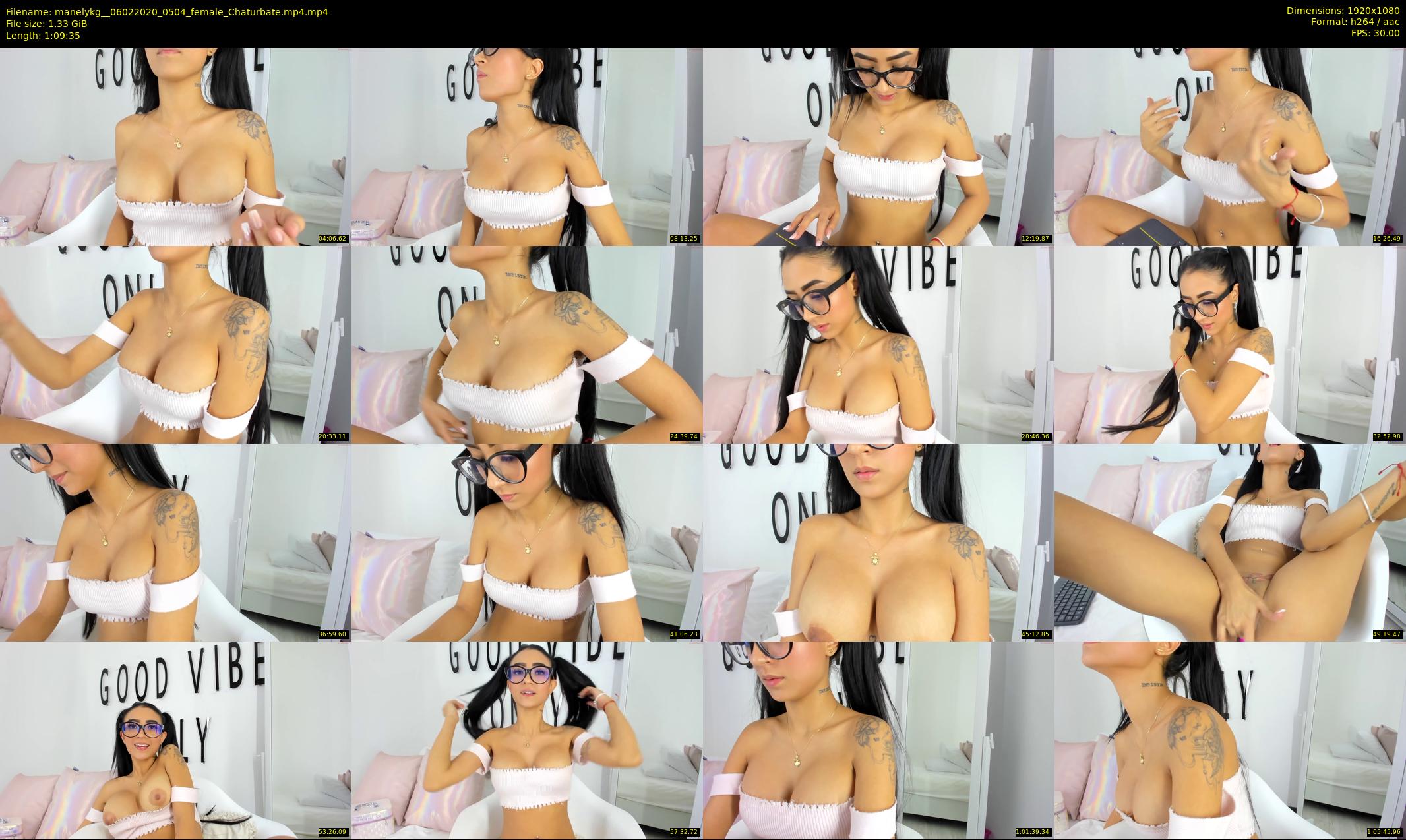 manelykg_ — 70 minute Chaturbate female cam show recording, 1080p, Feb 6, 2020