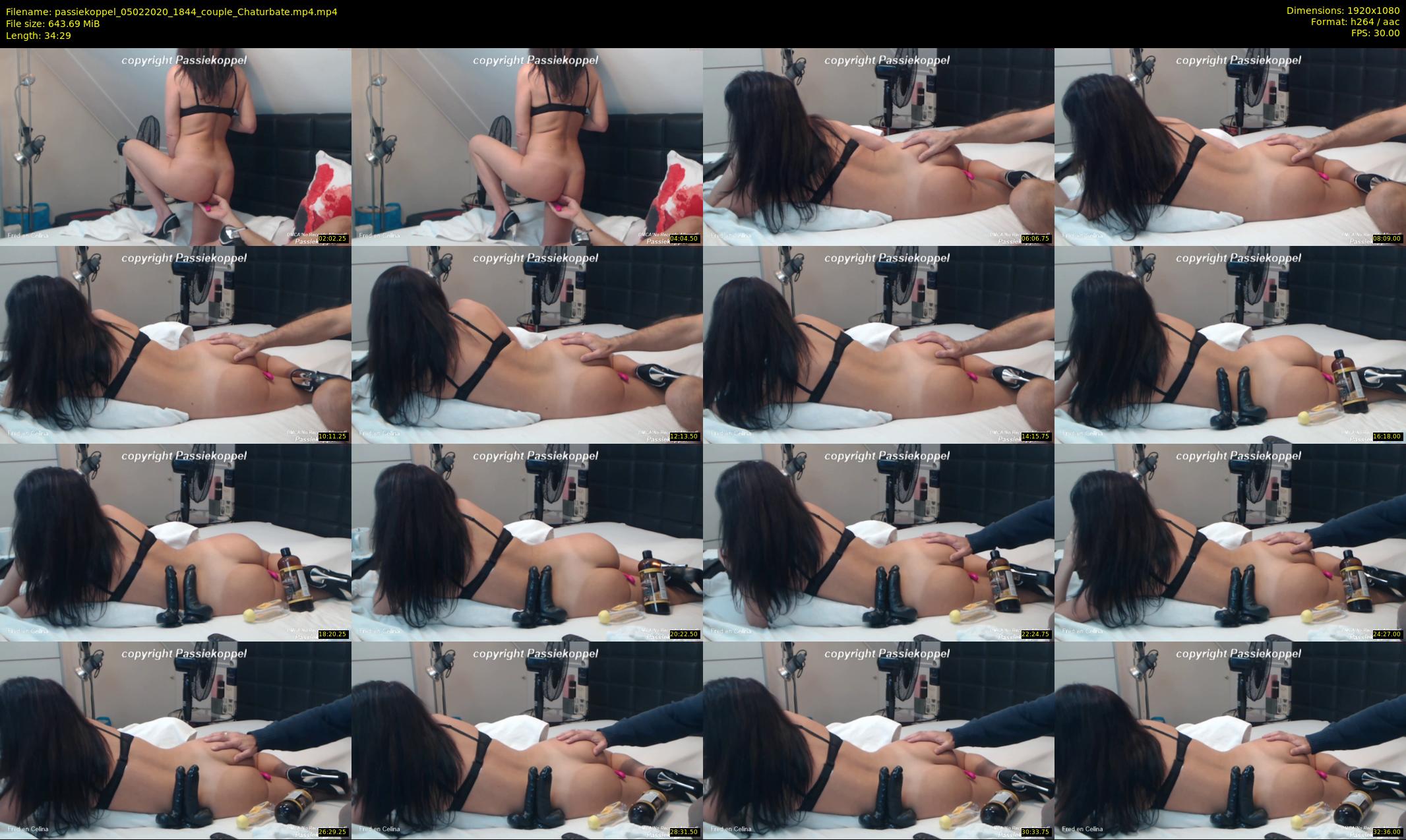 passiekoppel — 35 minute Chaturbate couple cam show recording, 1080p, Feb 5, 2020