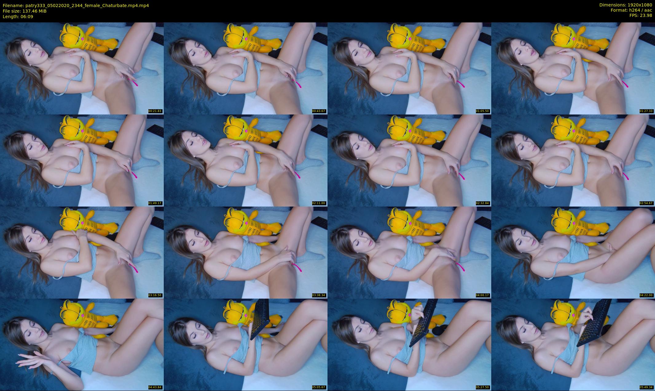 patry333 — 7 minute Chaturbate female cam show recording, 1080p, Feb 5, 2020