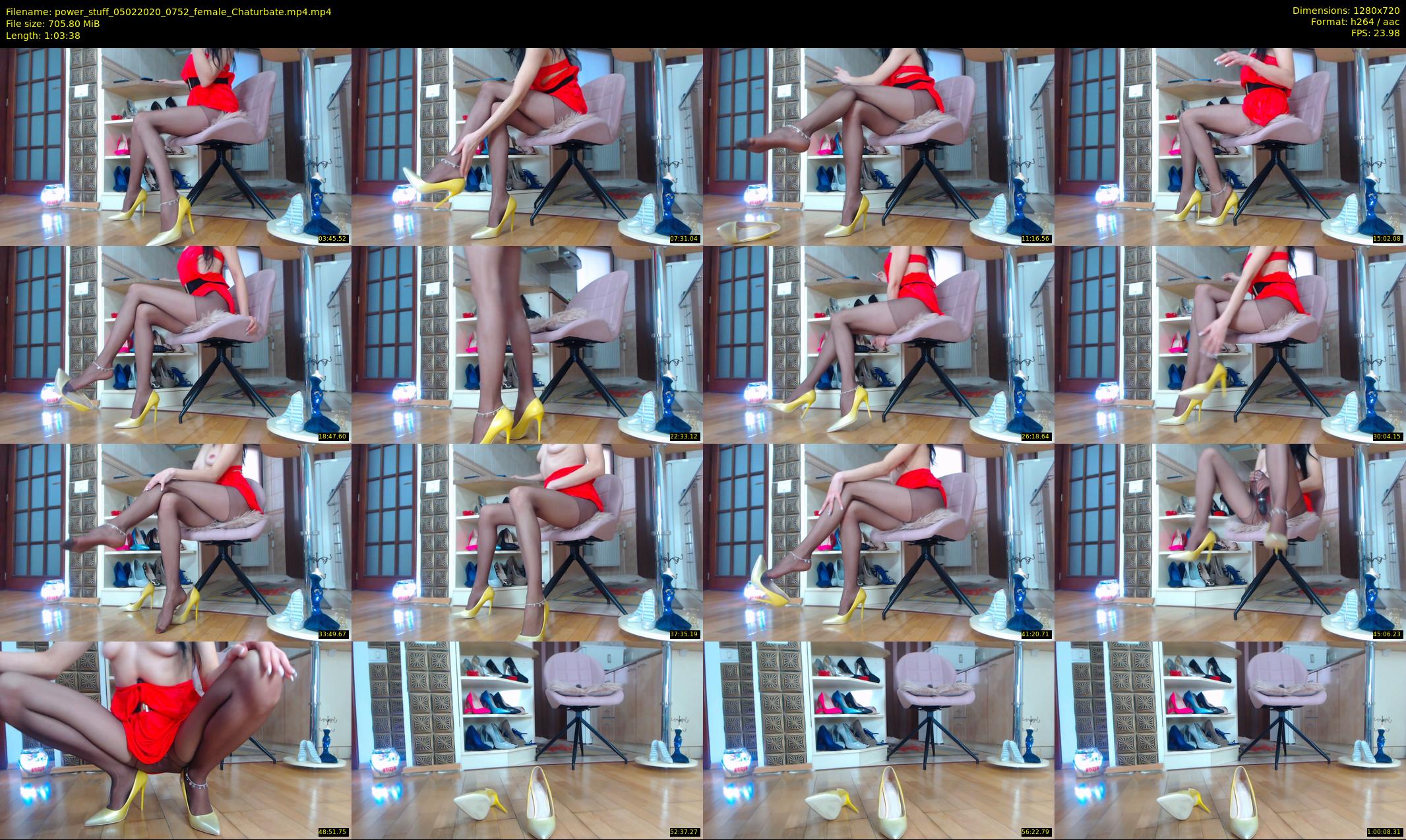 power_stuff — 64 minute Chaturbate female cam show recording, 720p, Feb 5, 2020