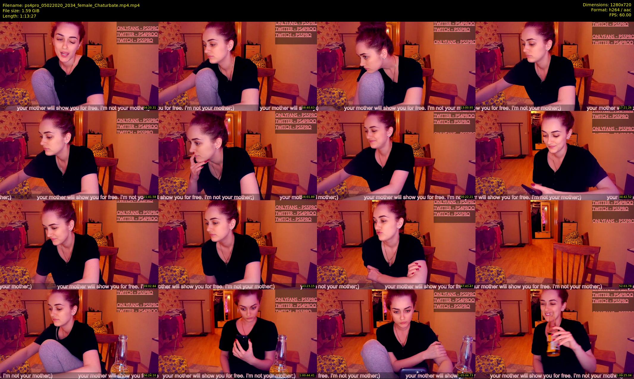 ps4pro — 74 minute Chaturbate female cam show recording, 720p, Feb 5, 2020
