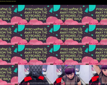pyrowayne — 40 minute Chaturbate female cam show recording, 720p, Feb 5, 2020