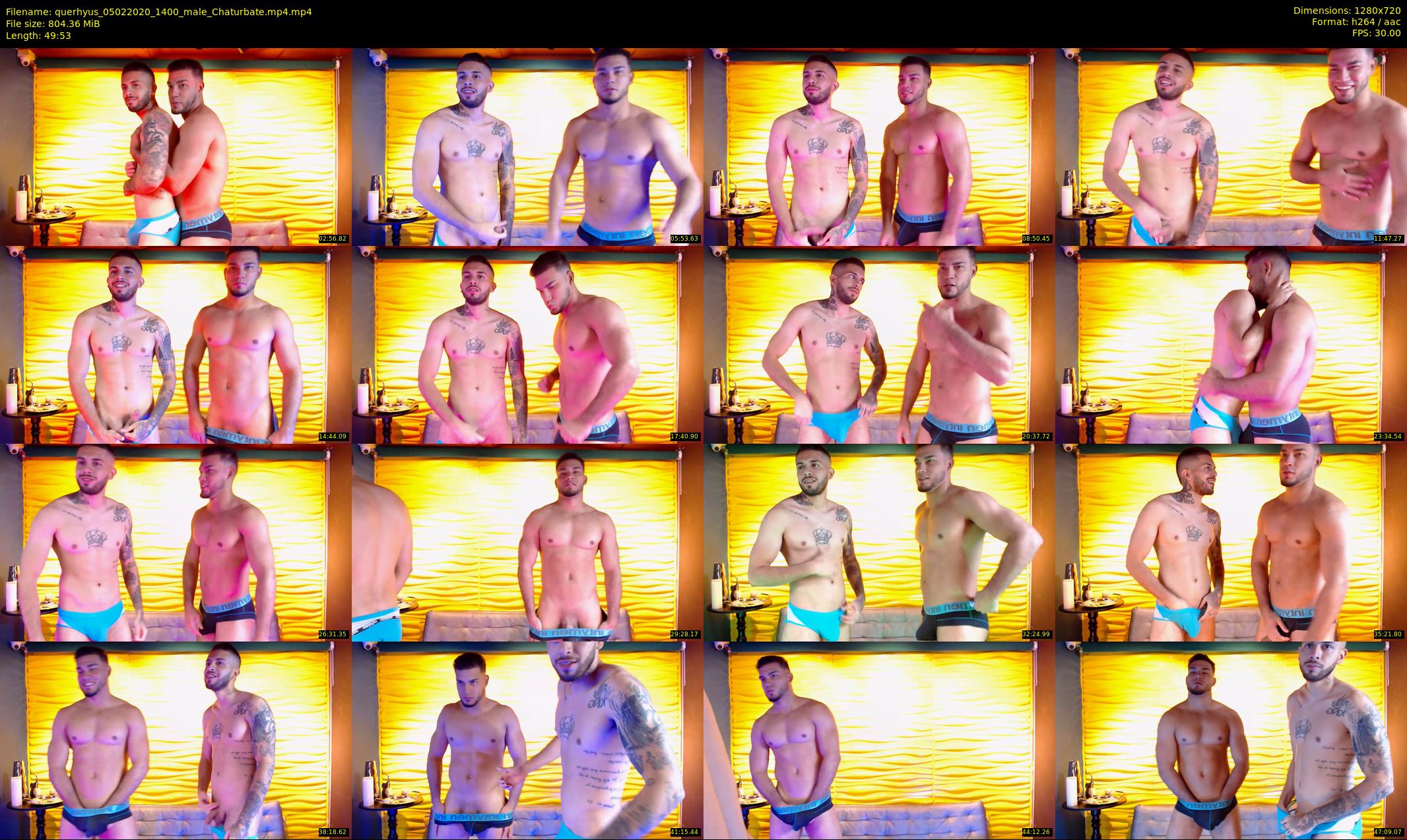 querhyus — 50 minute Chaturbate male cam show recording, 720p, Feb 5, 2020