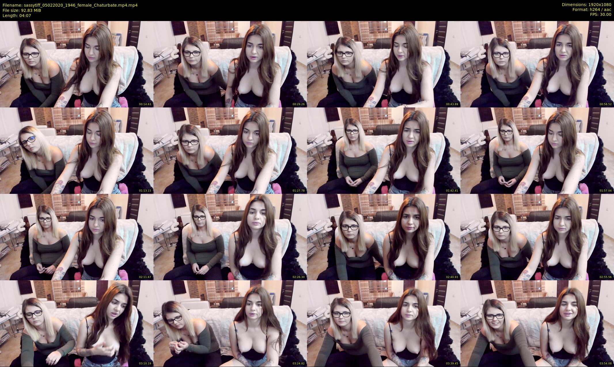 sassytiff — 5 minute Chaturbate couple cam show recording, 1080p, Feb 5, 2020