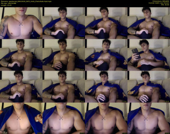 spartacozz — 20 minute Chaturbate male cam show recording, 480p, Feb 6, 2020