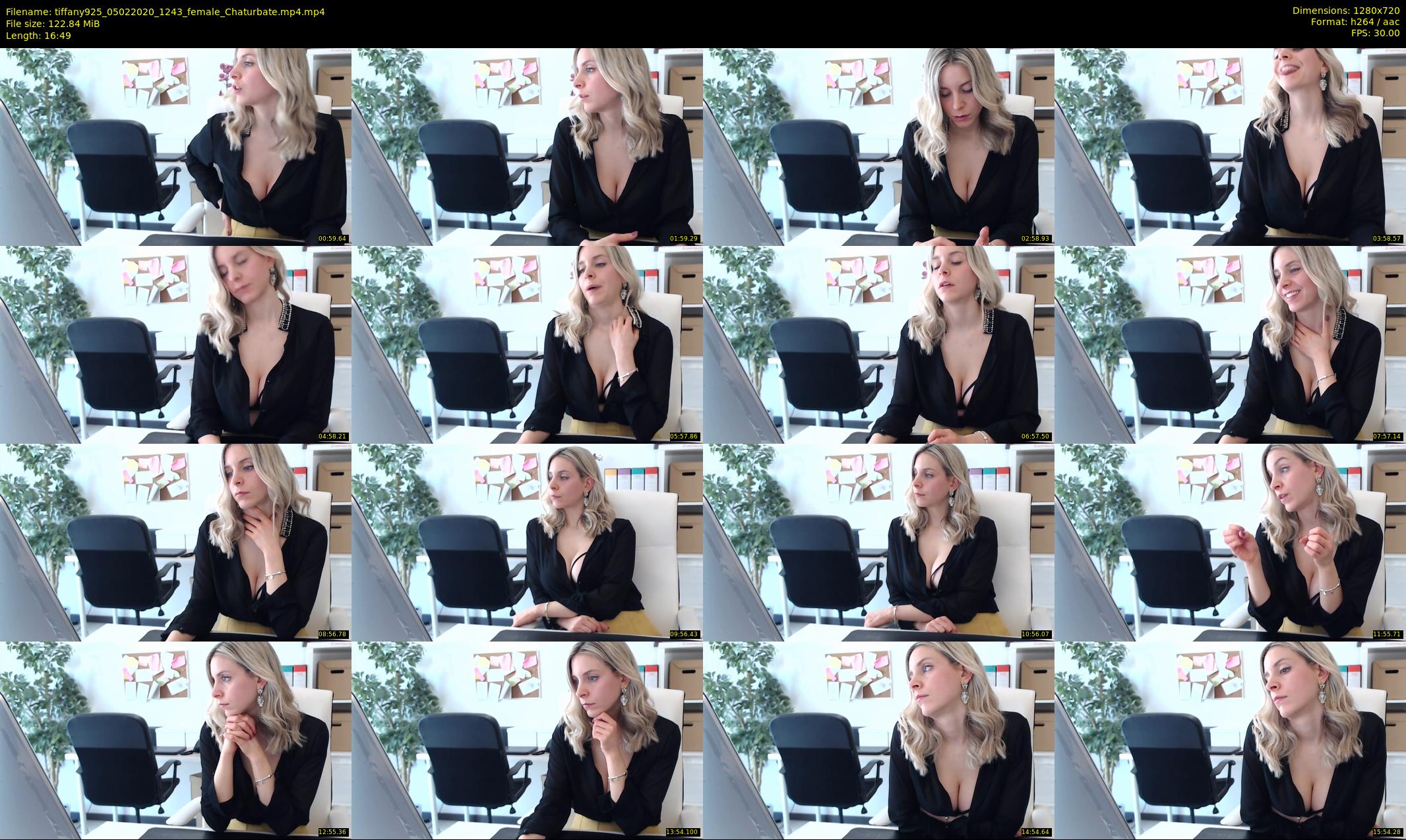 tiffany925 — 17 minute Chaturbate female cam show recording, 720p, Feb 5, 2020
