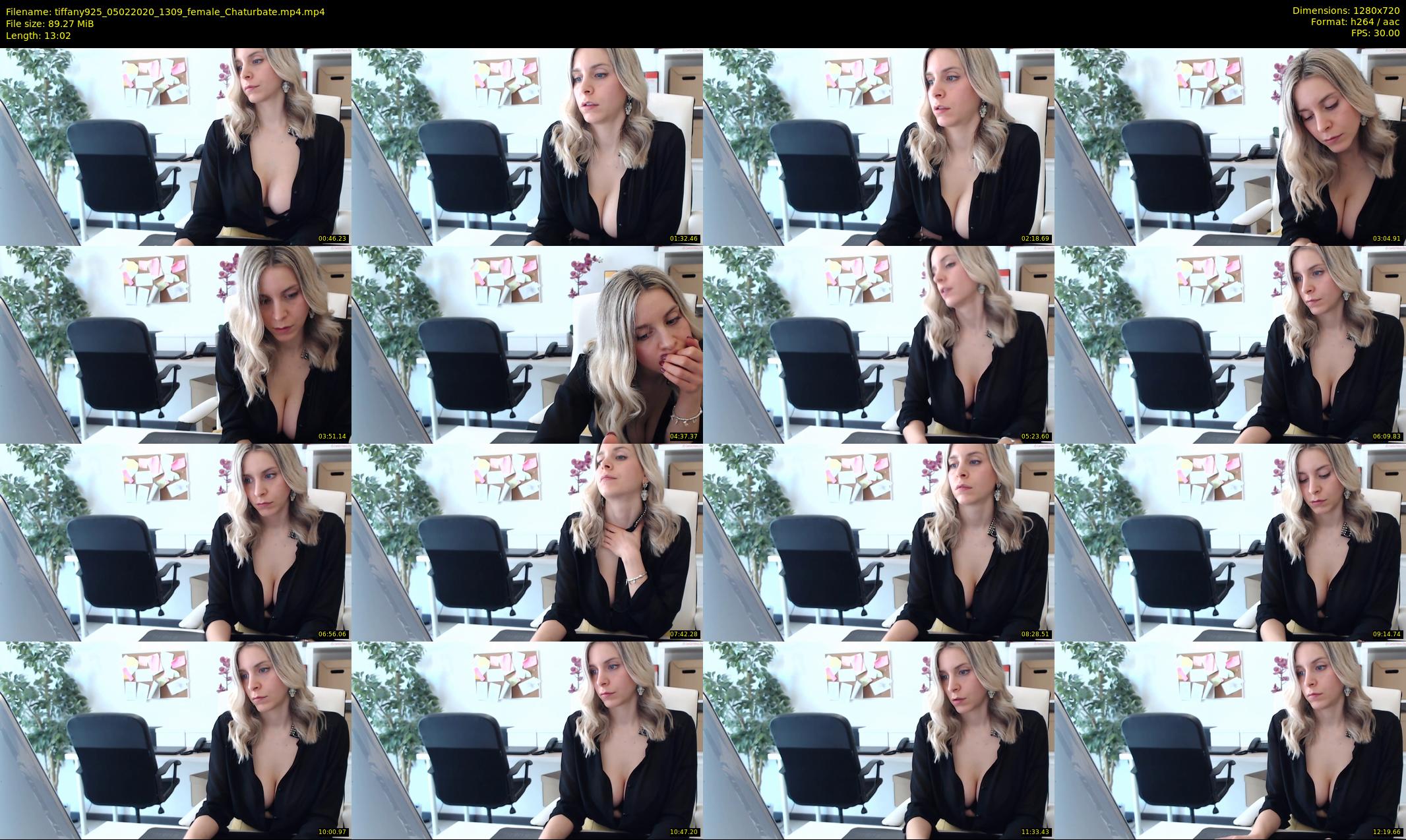 tiffany925 — 14 minute Chaturbate female cam show recording, 720p, Feb 5, 2020