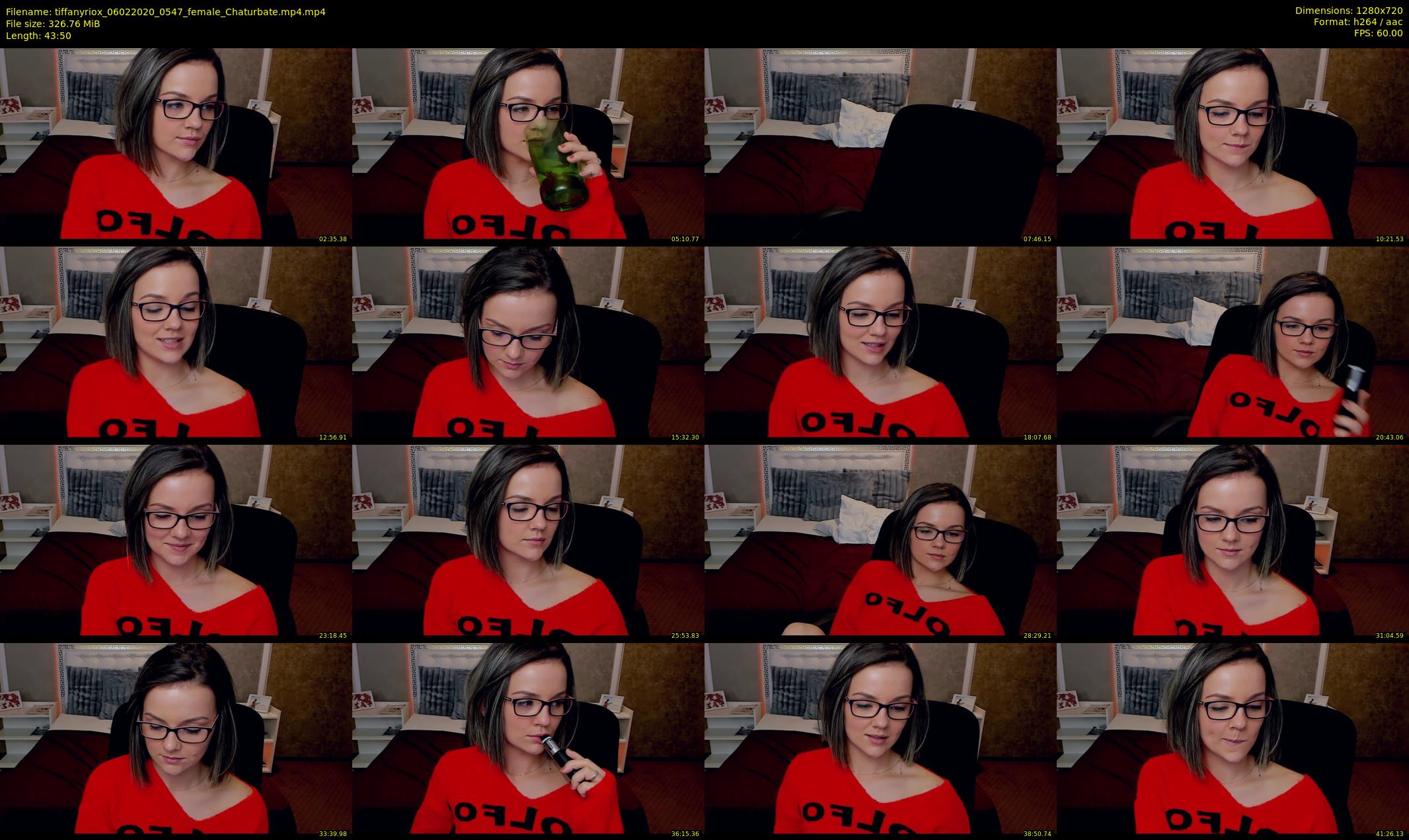tiffanyriox — 44 minute Chaturbate female cam show recording, 720p, Feb 6, 2020