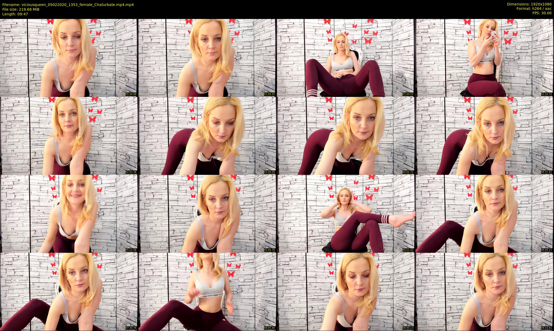 viciousqueen — 10 minute Chaturbate female cam show recording, 1080p, Feb 5, 2020
