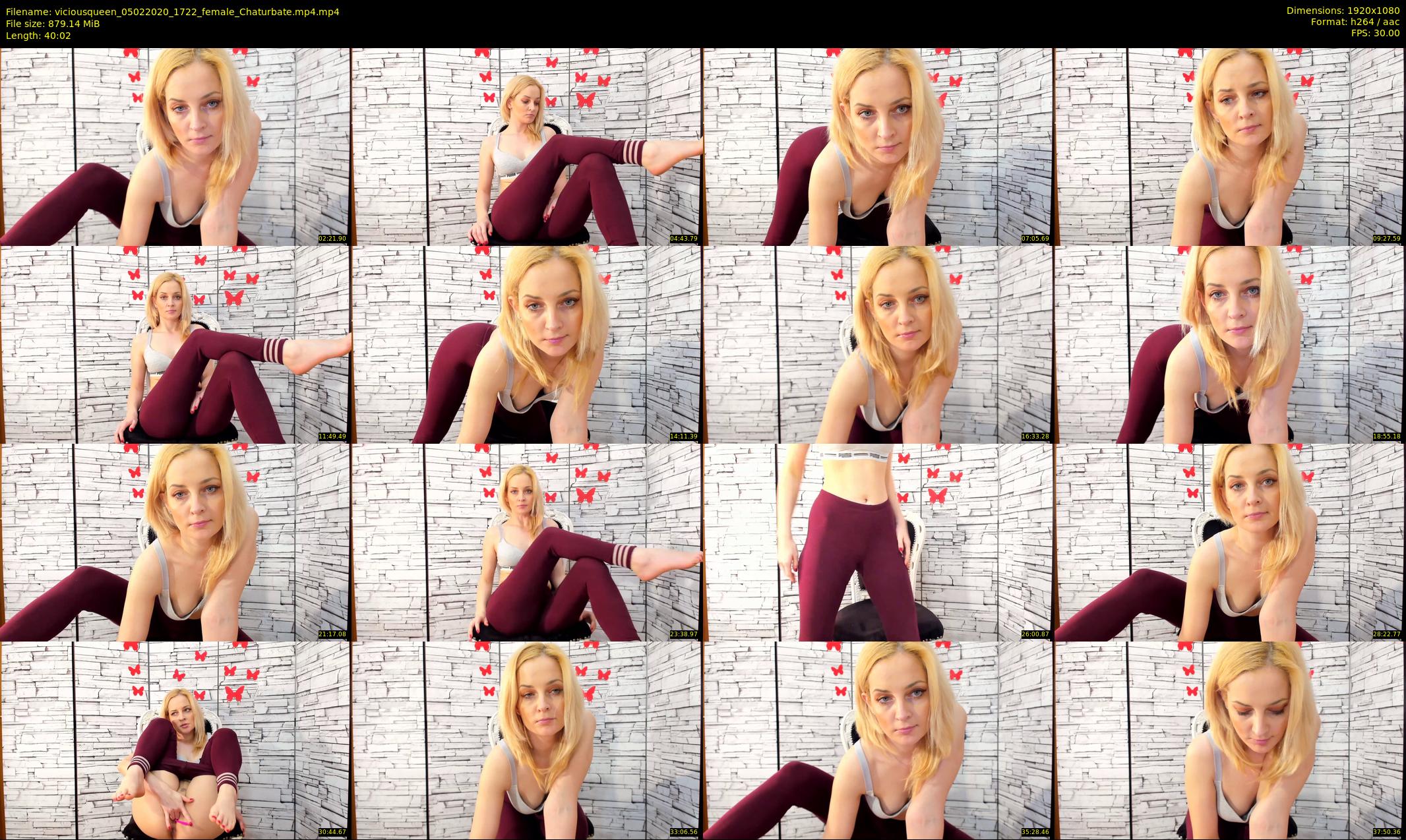 viciousqueen — 41 minute Chaturbate female cam show recording, 1080p, Feb 5, 2020