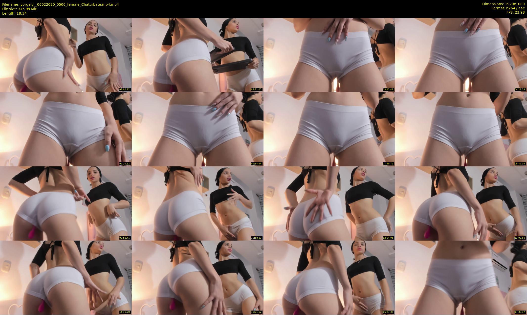 yorgely_ — 19 minute Chaturbate female cam show recording, 1080p, Feb 6, 2020