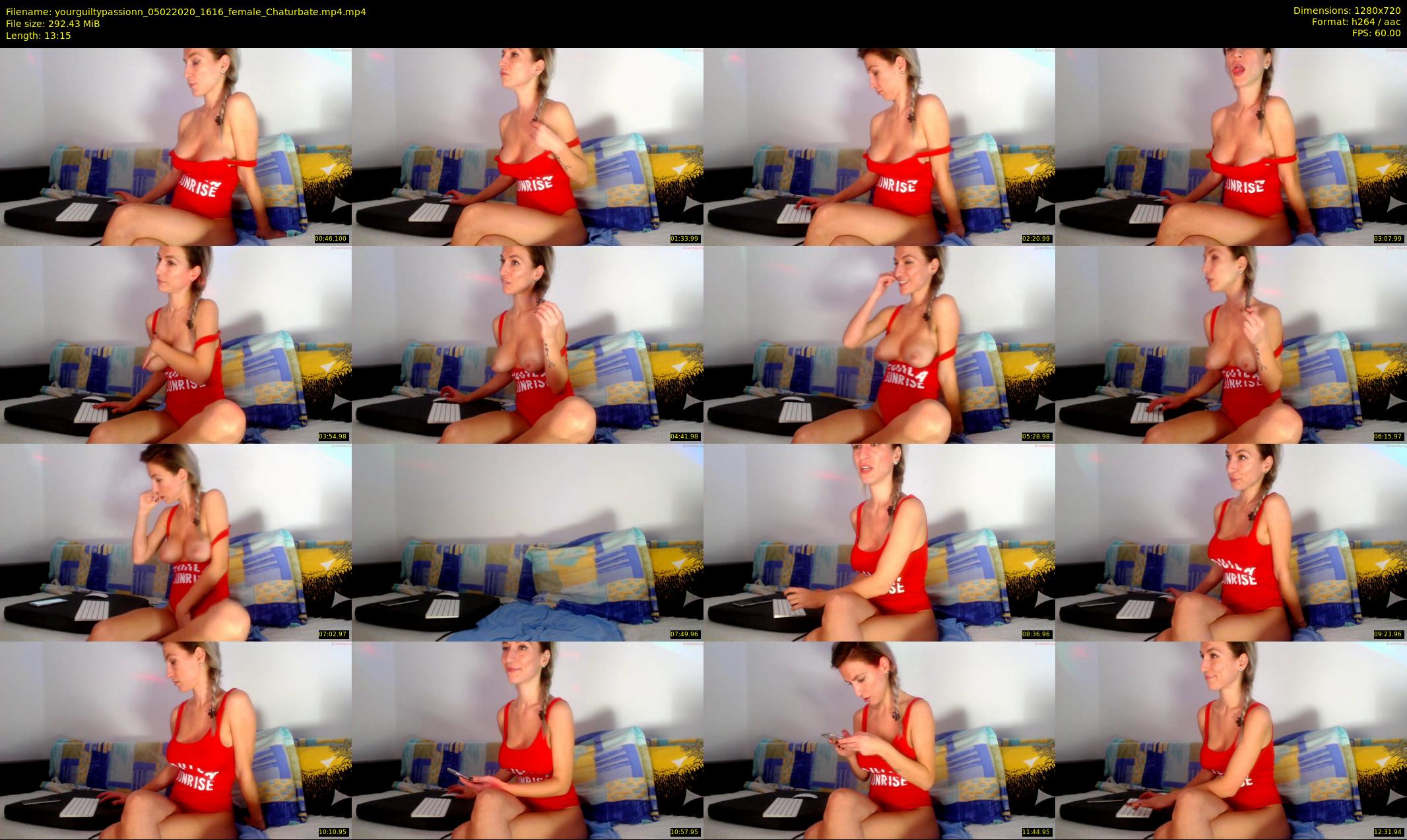 yourguiltypassionn — 14 minute Chaturbate female cam show recording, 720p, Feb 5, 2020