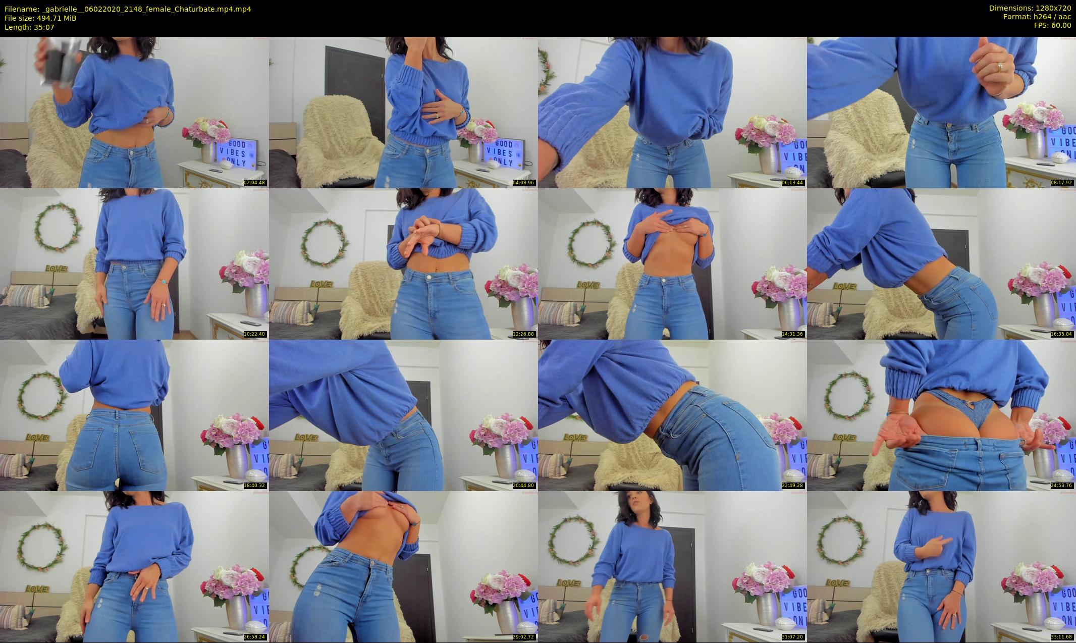 _gabrielle_ — 36 minute Chaturbate female cam show recording, 720p, Feb 6, 2020