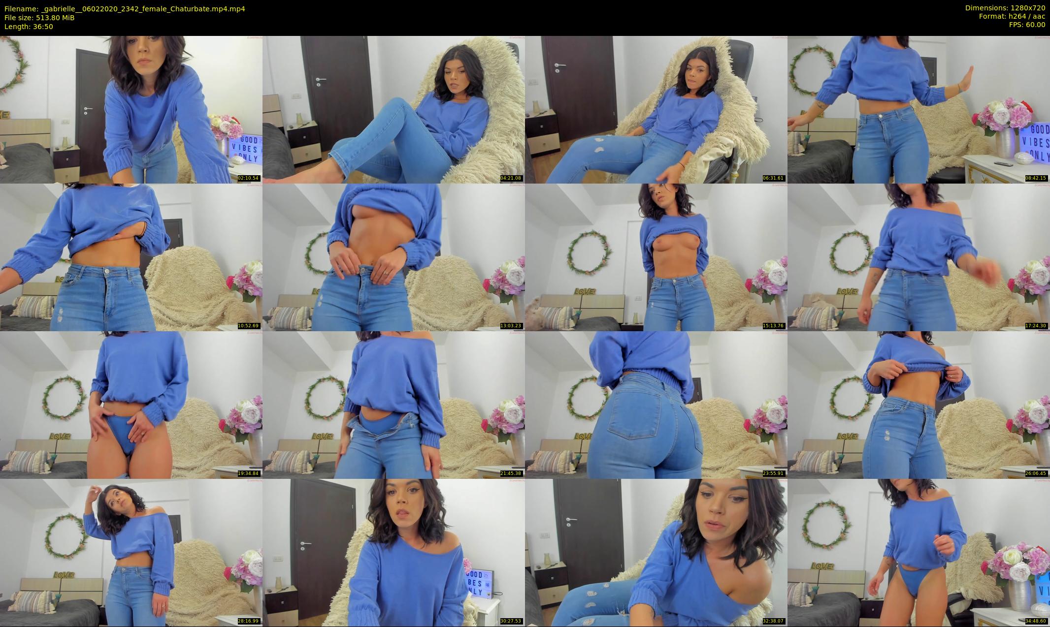 _gabrielle_ — 37 minute Chaturbate female cam show recording, 720p, Feb 6, 2020