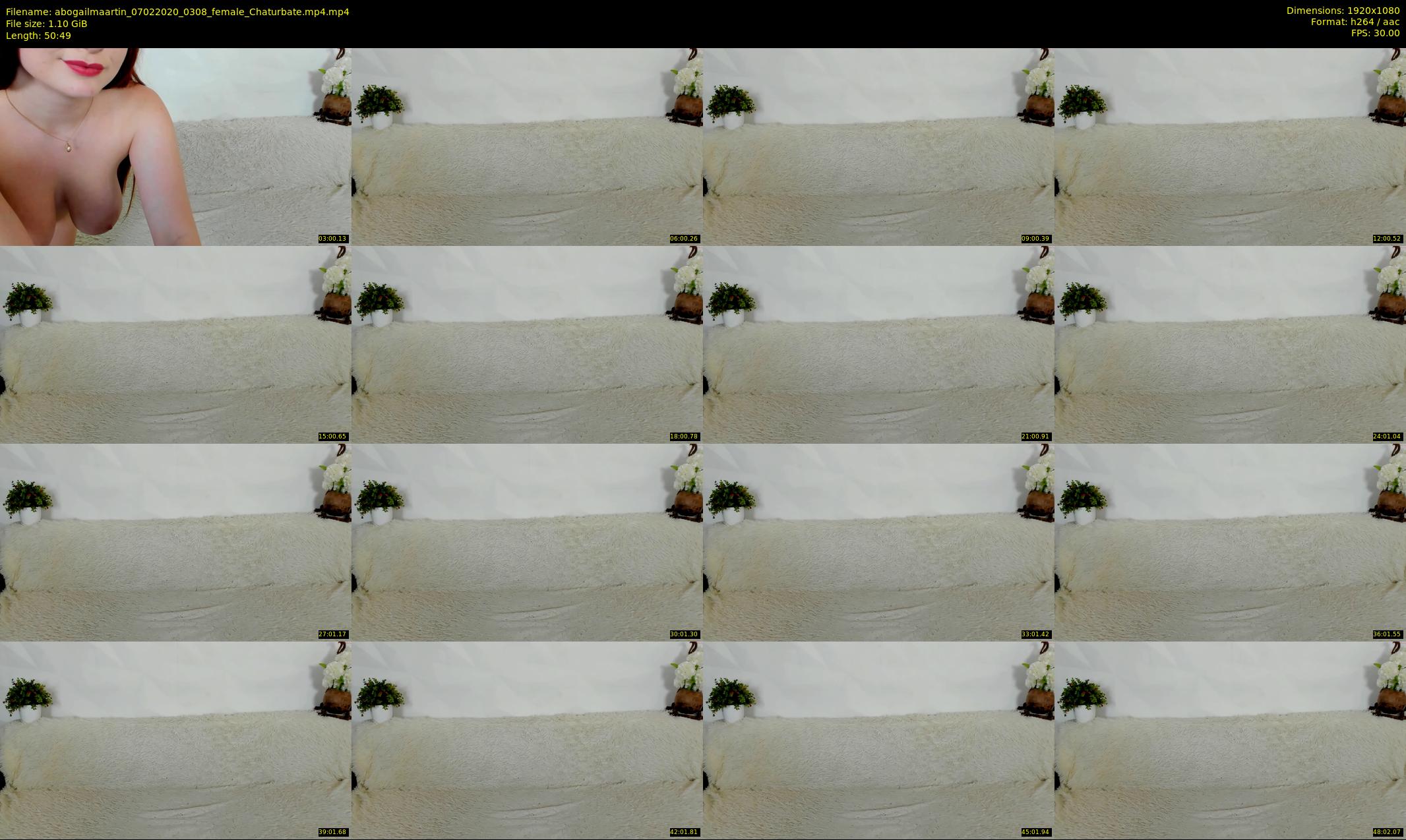 abogailmaartin — 51 minute Chaturbate female cam show recording, 1080p, Feb 7, 2020